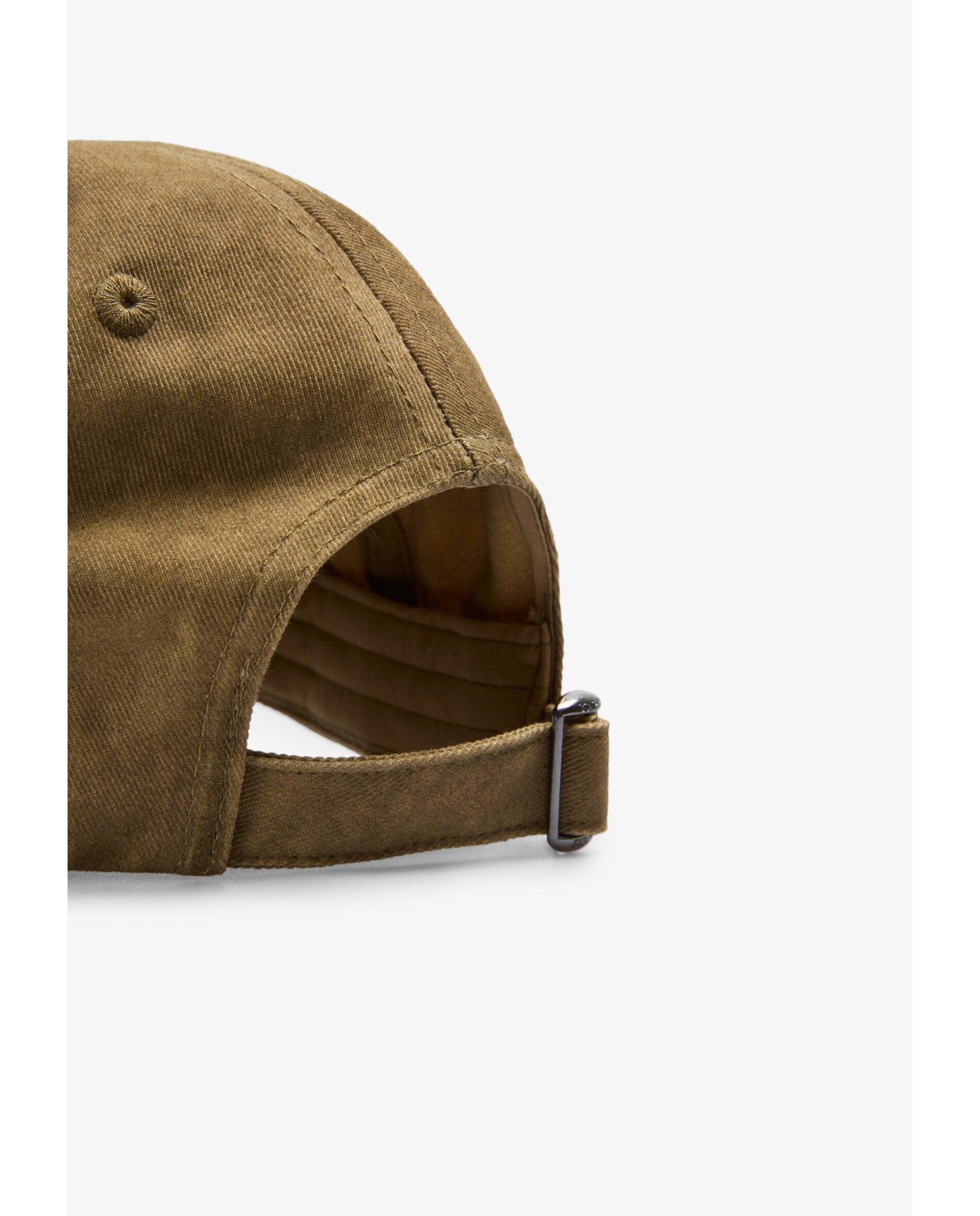 Gorra de mujer ajustable con calavera bordada - Scalpers - Kaki Kaki-4