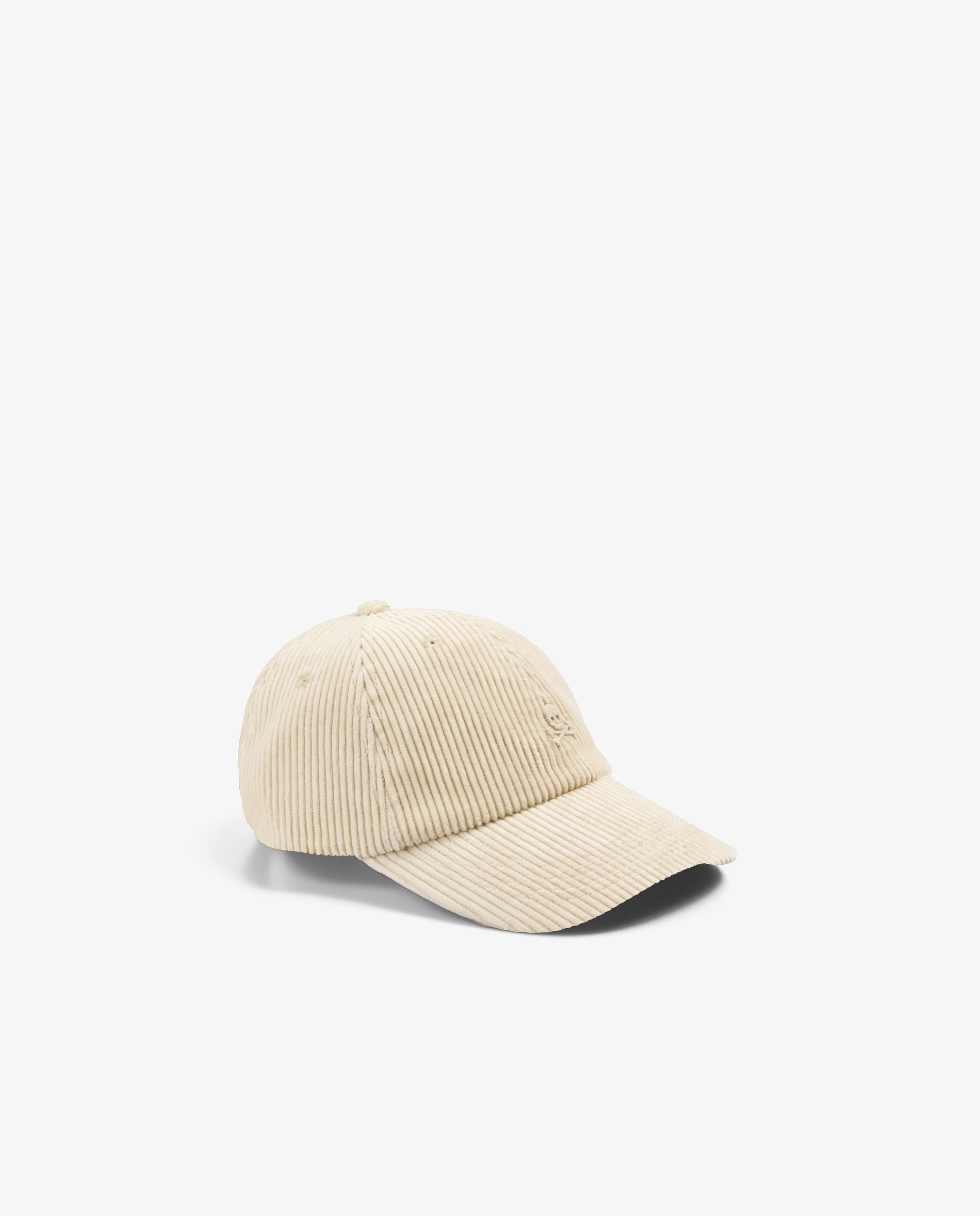 Gorra de mujer ajustable en tejido de pana - Scalpers - Crudo Crudo-1