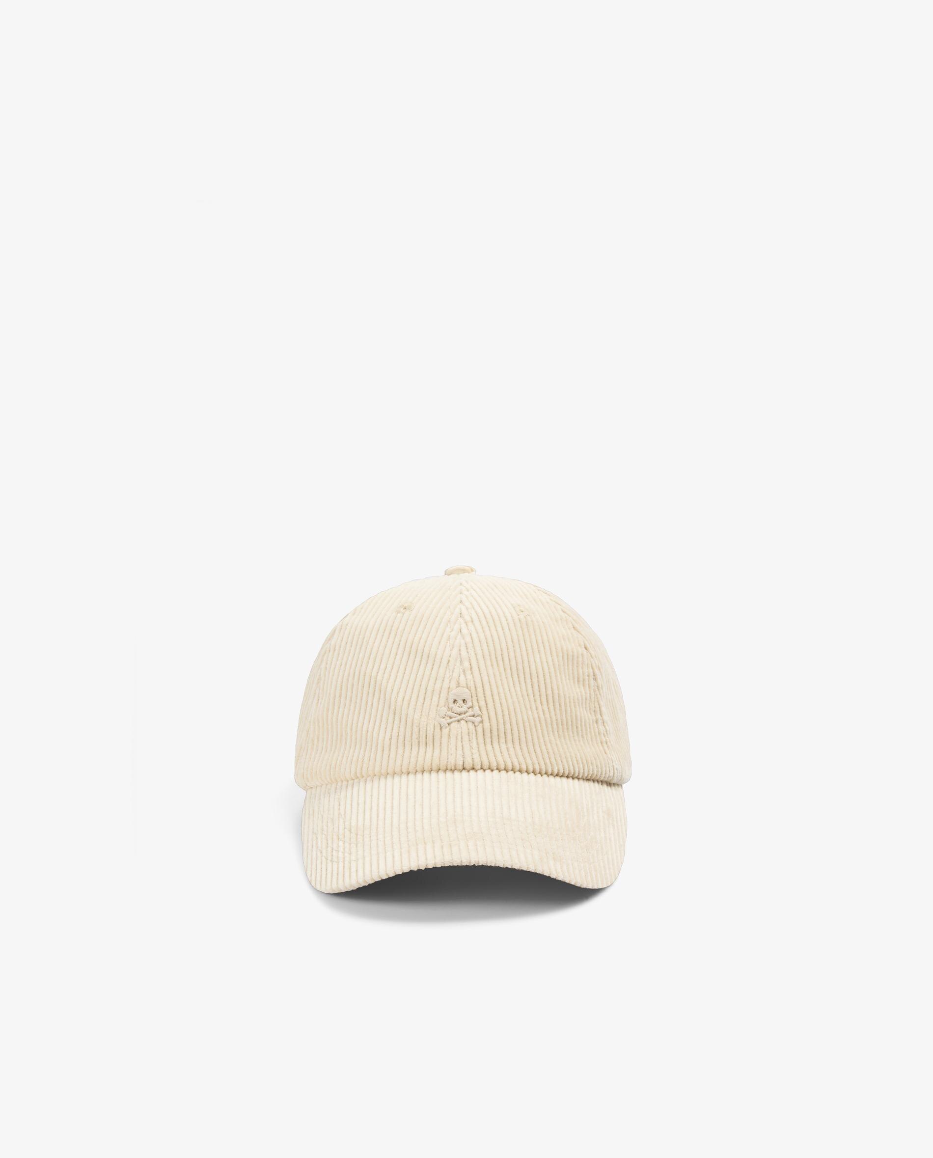 Gorra de mujer ajustable en tejido de pana - Scalpers - Crudo Crudo-3