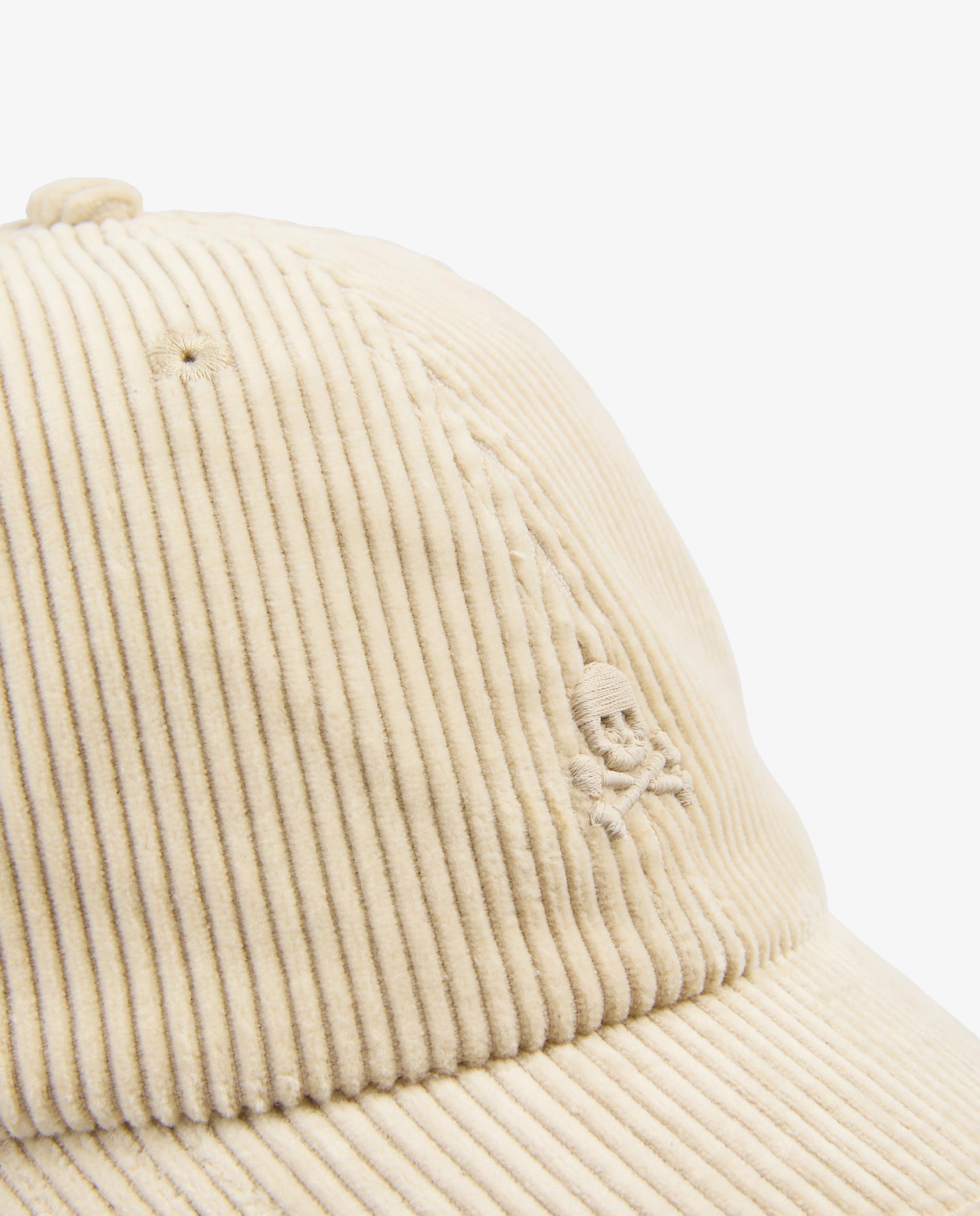 Gorra de mujer ajustable en tejido de pana - Scalpers - Crudo Crudo-2