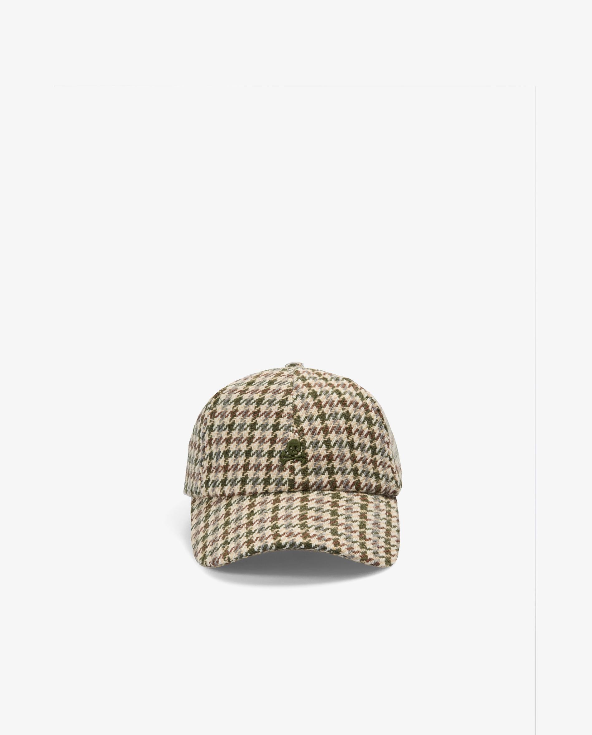 Imagen 2 de Gorra de mujer ajustable en tejido pata de gallo - Scalpers - Multicolor Multicolor