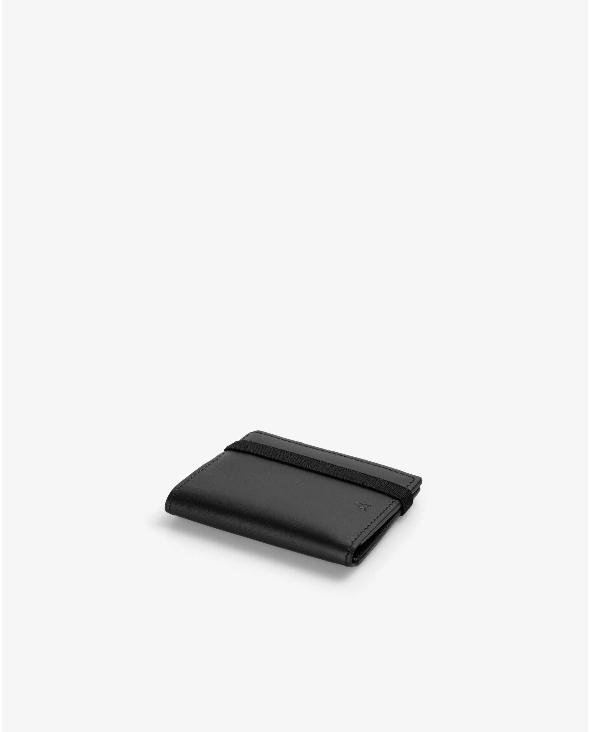 Imagen 2 de Cartera de hombre de piel plegable con goma elástica - Scalpers - Negro Negro