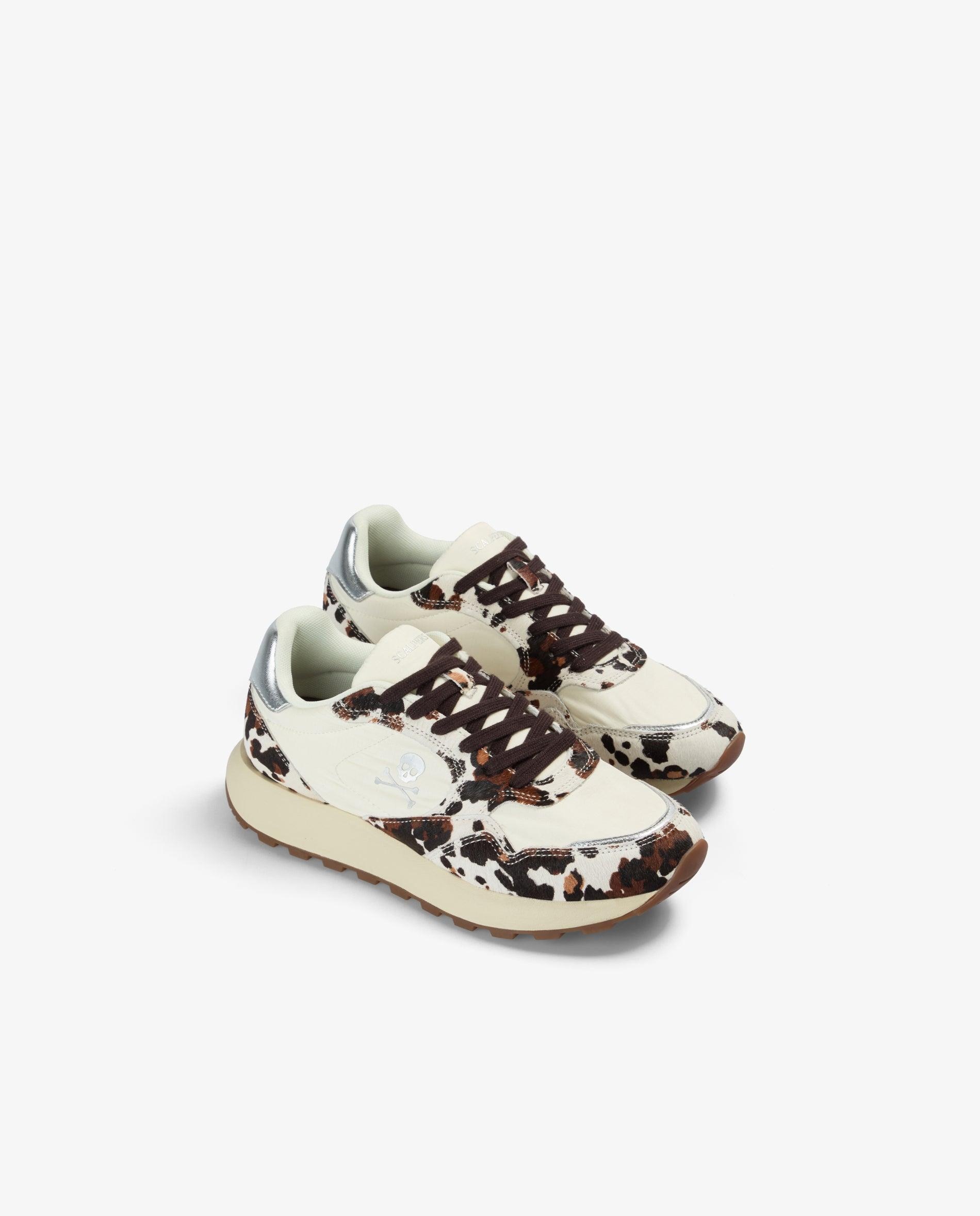 Imagen 2 de Zapatillas deportivas de mujer animal print con suela dentada - Scalpers - Multicolor Multicolor