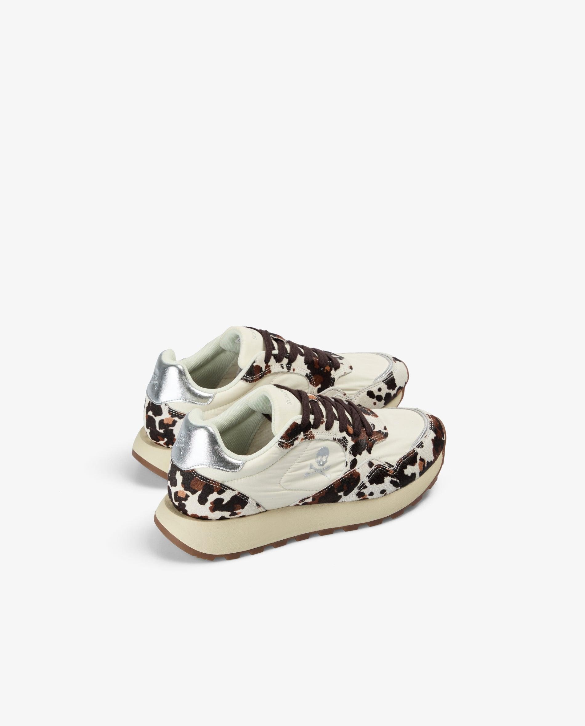 Imagen 3 de Zapatillas deportivas de mujer animal print con suela dentada - Scalpers - Multicolor Multicolor