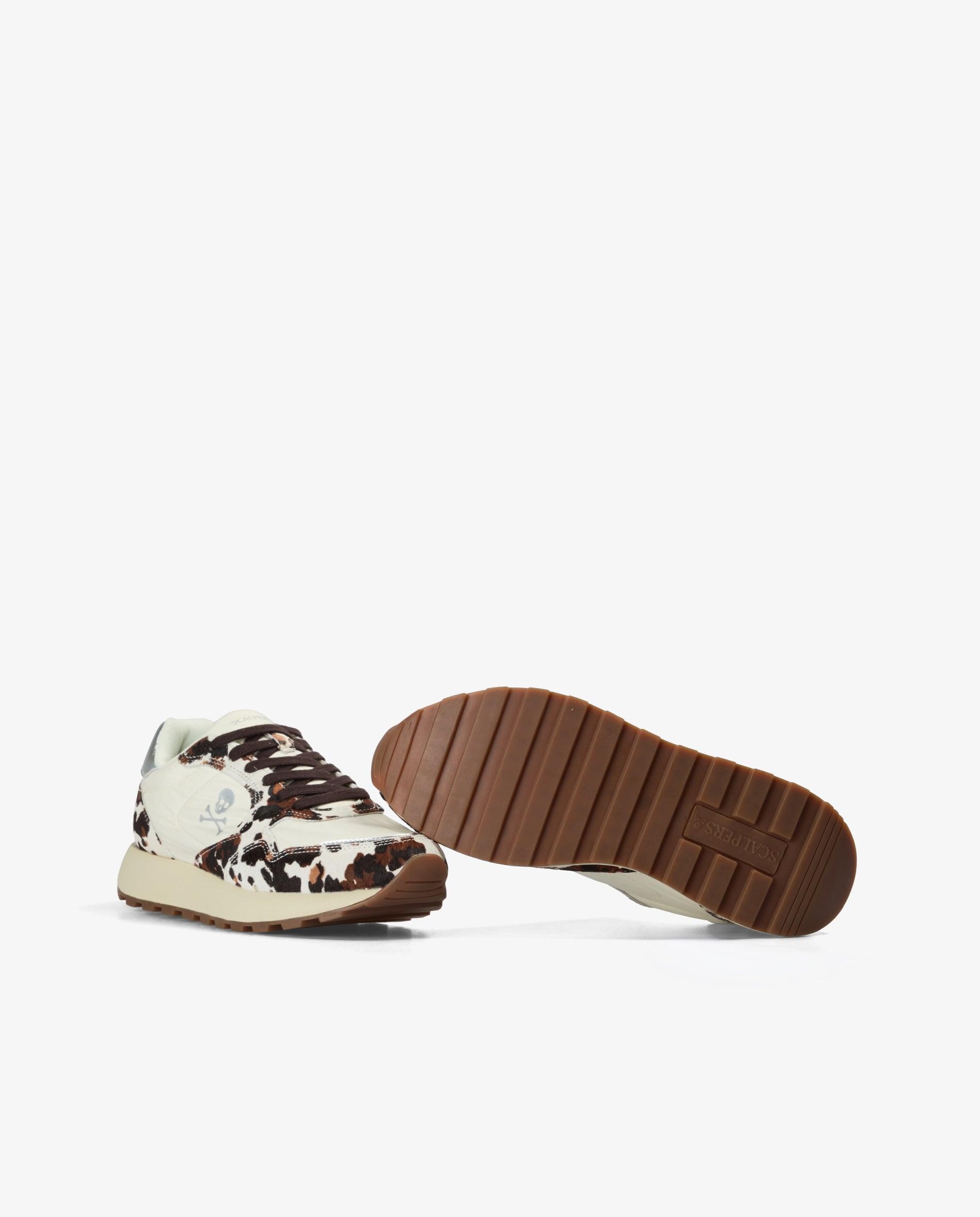 Imagen 4 de Zapatillas deportivas de mujer animal print con suela dentada - Scalpers - Multicolor Multicolor