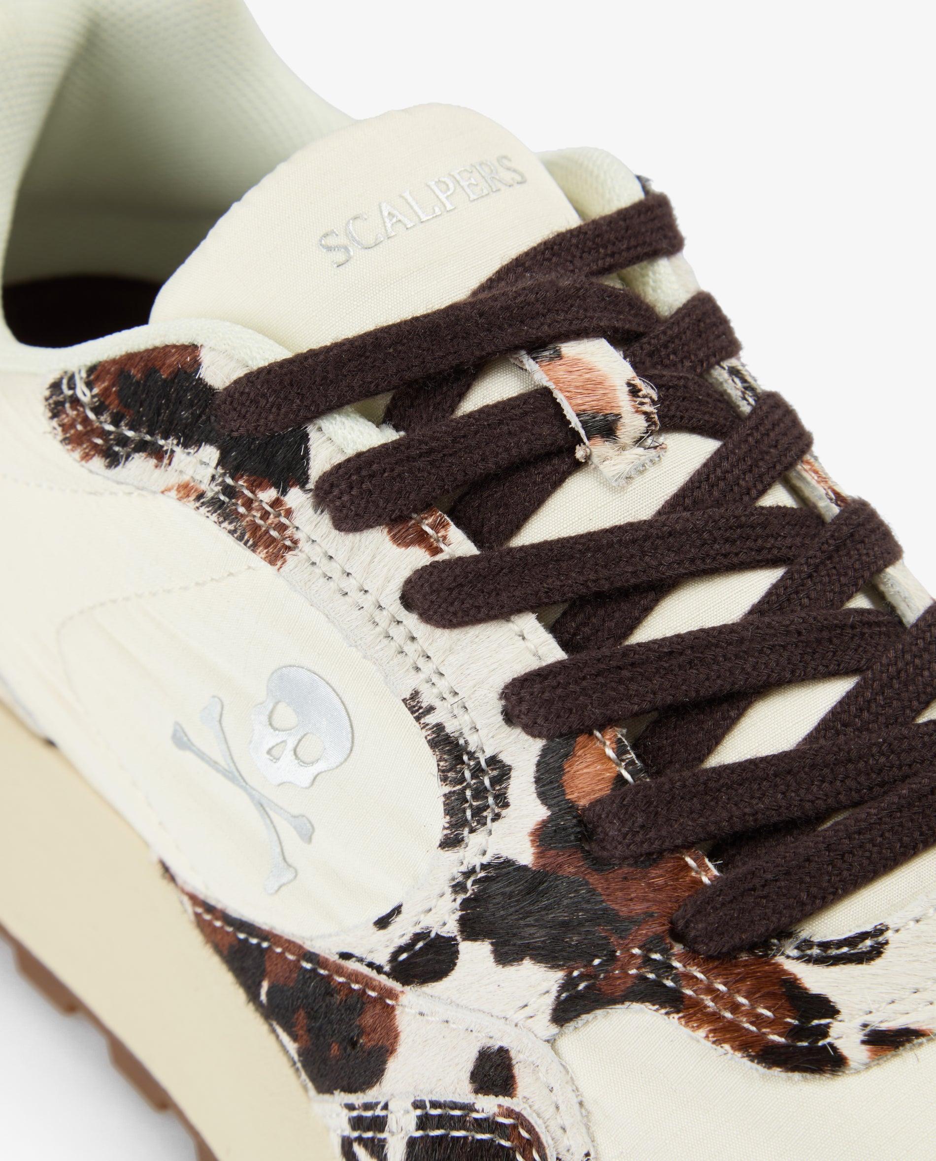 Imagen 6 de Zapatillas deportivas de mujer animal print con suela dentada - Scalpers - Multicolor Multicolor