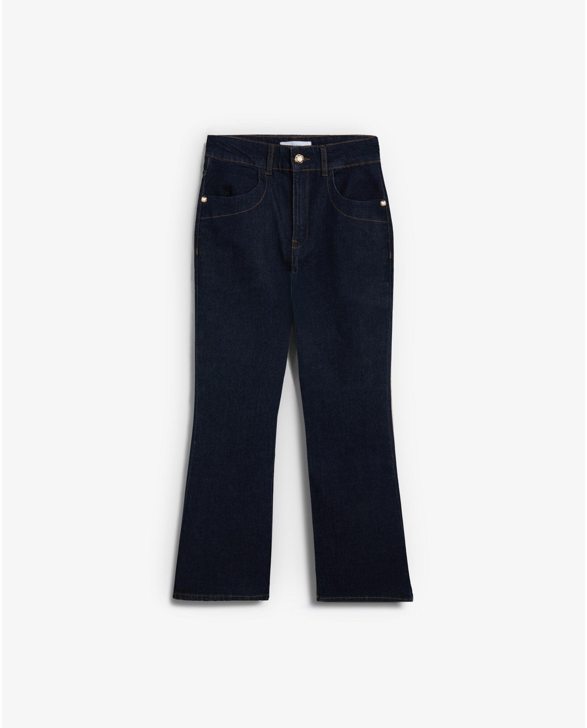 Vaquero de mujer bootcut con trabillas en la cintura - Scalpers - Marino Marino-1