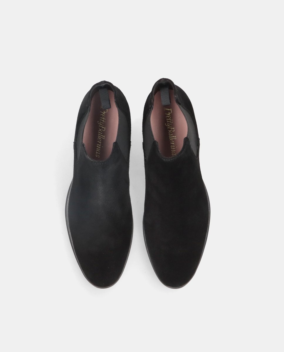 Botines pat de mujer en ante - Pretty Ballerinas - Negro Negro-2