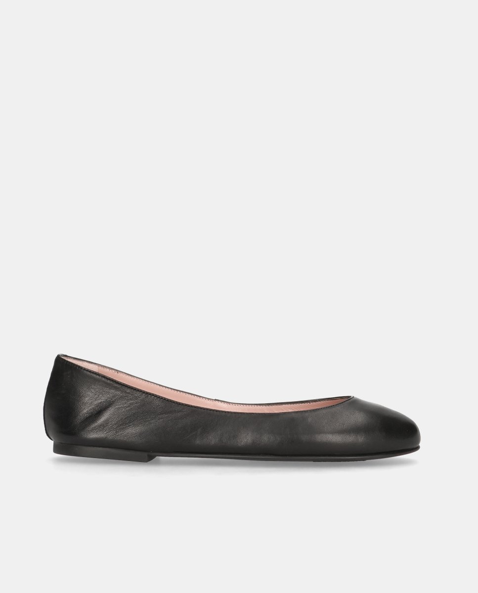 Bailarinas rosario de mujer en napa suave - Pretty Ballerinas - Negro Negro-1