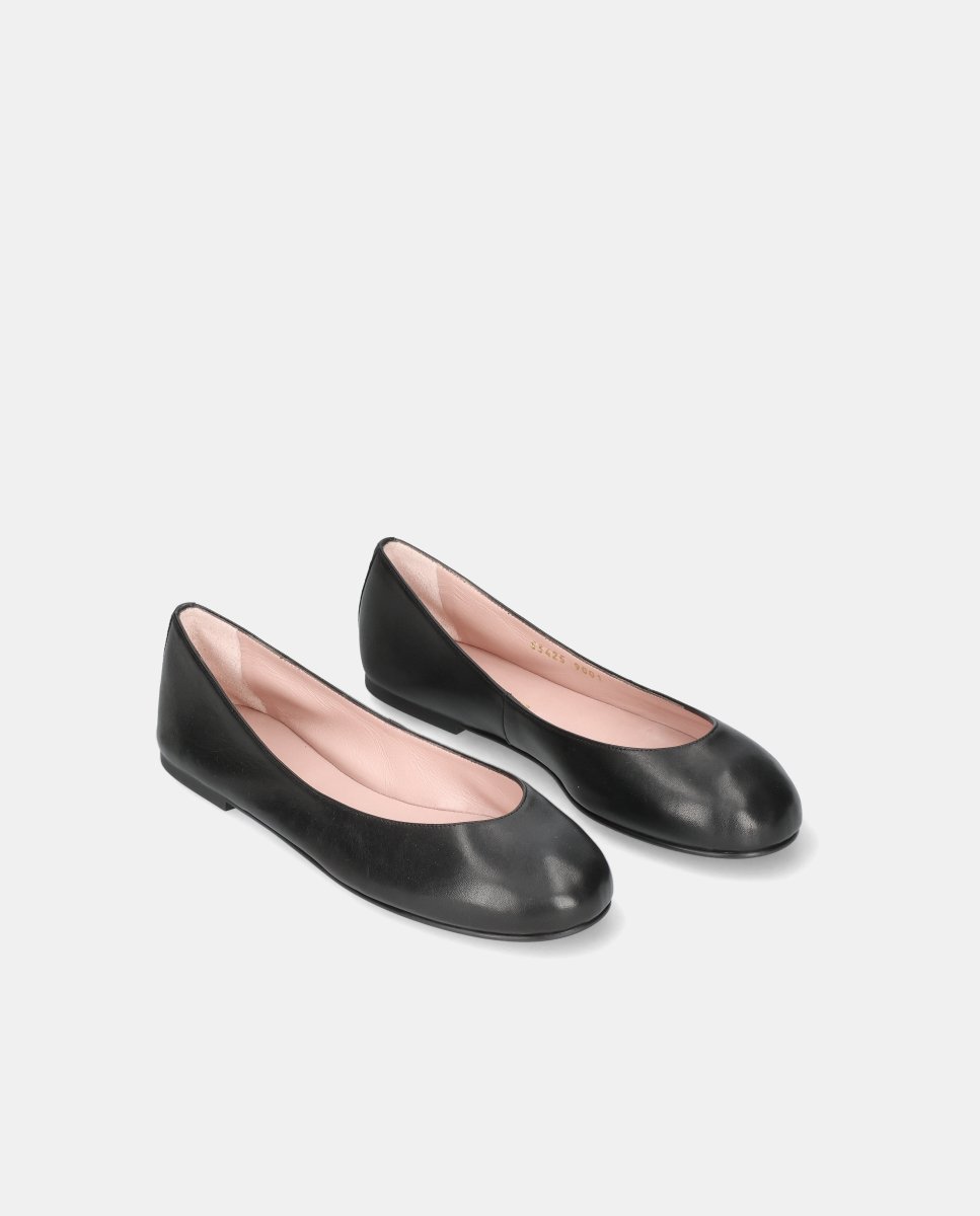 Bailarinas rosario de mujer en napa suave - Pretty Ballerinas - Negro Negro-3