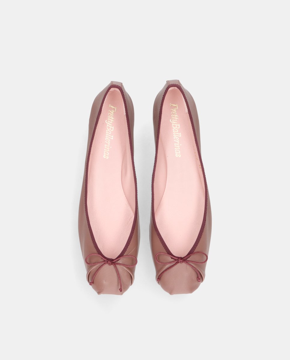 Bailarinas kristen de mujer en napa suave - Pretty Ballerinas - Rosa Rosa-2