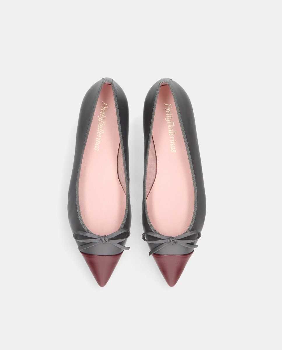 Bailarinas paris de mujer en napa suave - Pretty Ballerinas - Gris Gris-2