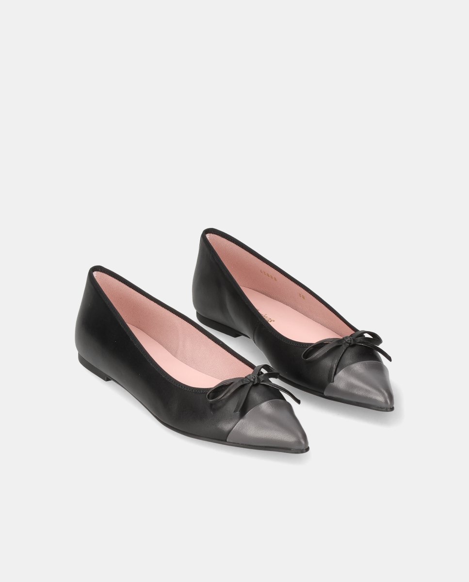 Bailarinas paris de mujer en napa suave - Pretty Ballerinas - Negro Negro-3