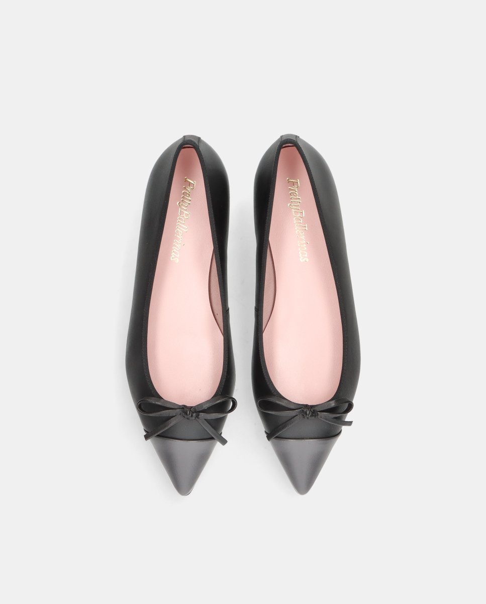 Bailarinas paris de mujer en napa suave - Pretty Ballerinas - Negro Negro-2