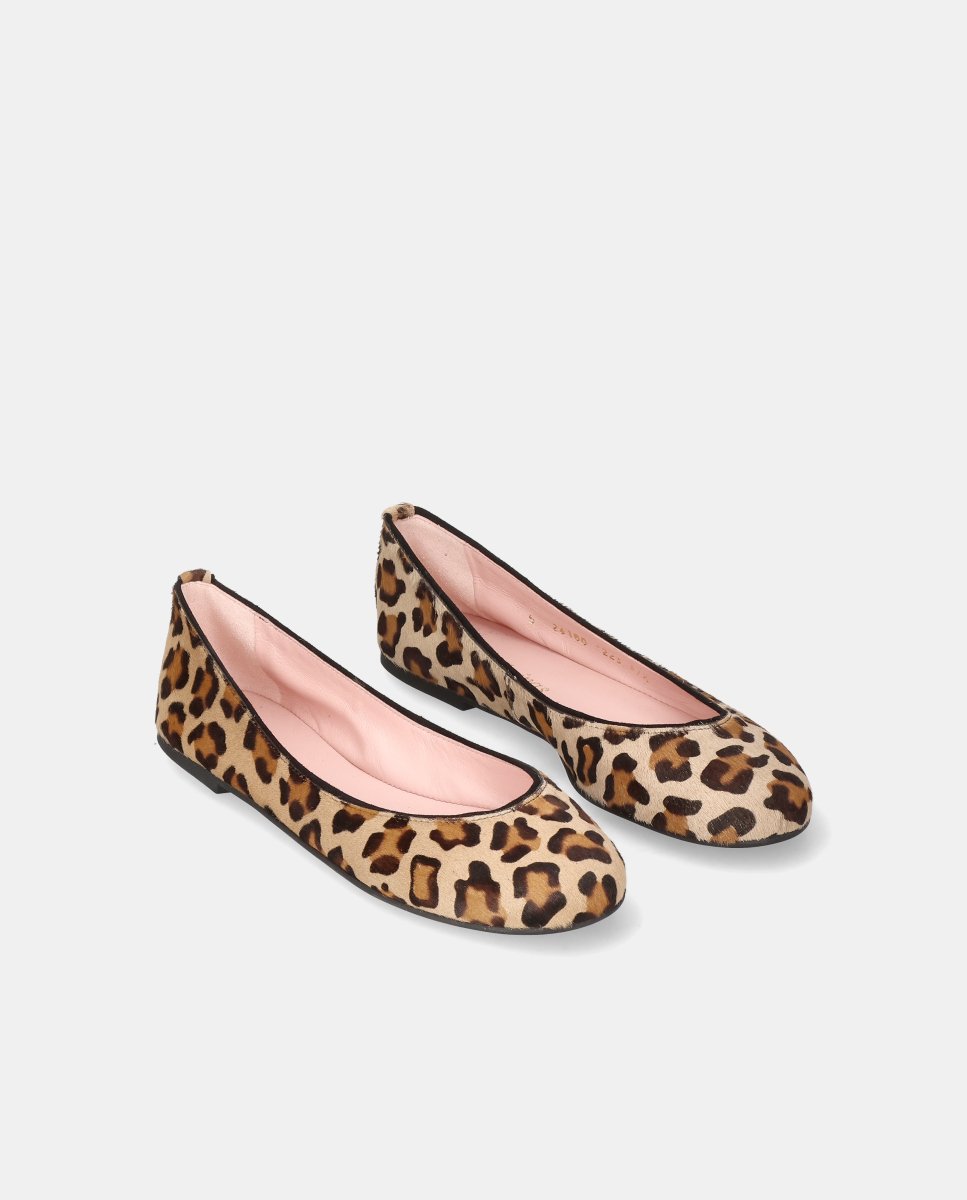 Bailarinas rosario de mujer en poni estampado leopardo - Pretty Ballerinas - Multicolor Multicolor-3