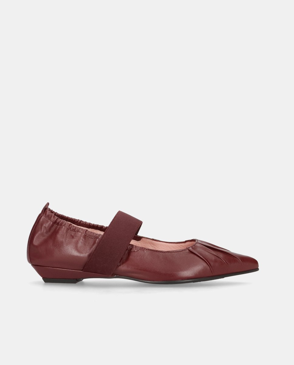 Bailarinas kamala de mujer en napa suave con elástico - Pretty Ballerinas - Morado Morado-1