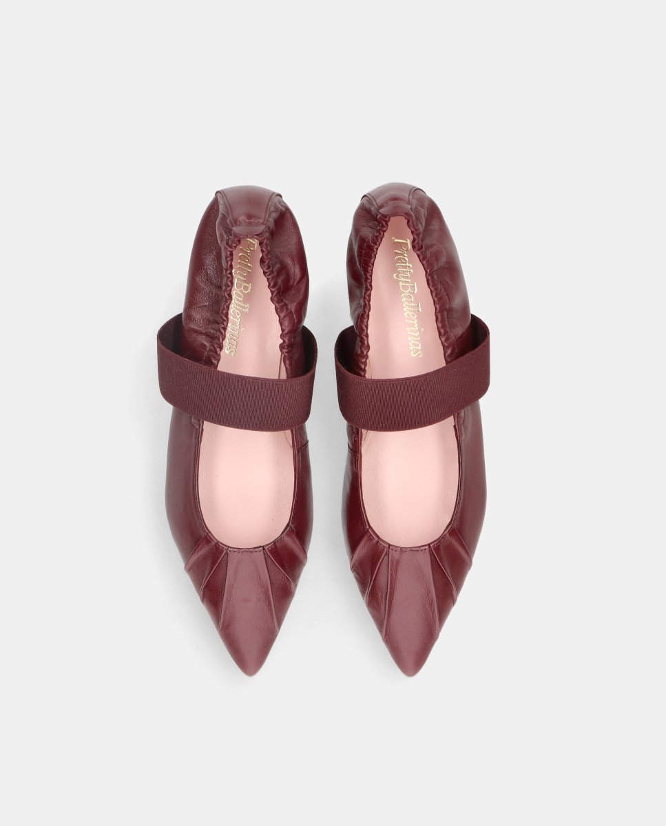Bailarinas kamala de mujer en napa suave con elástico - Pretty Ballerinas - Morado Morado-2