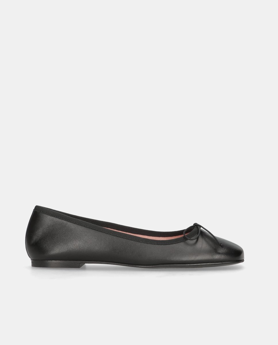 Bailarinas alessia de mujer en napa suave - Pretty Ballerinas - Negro Negro-1