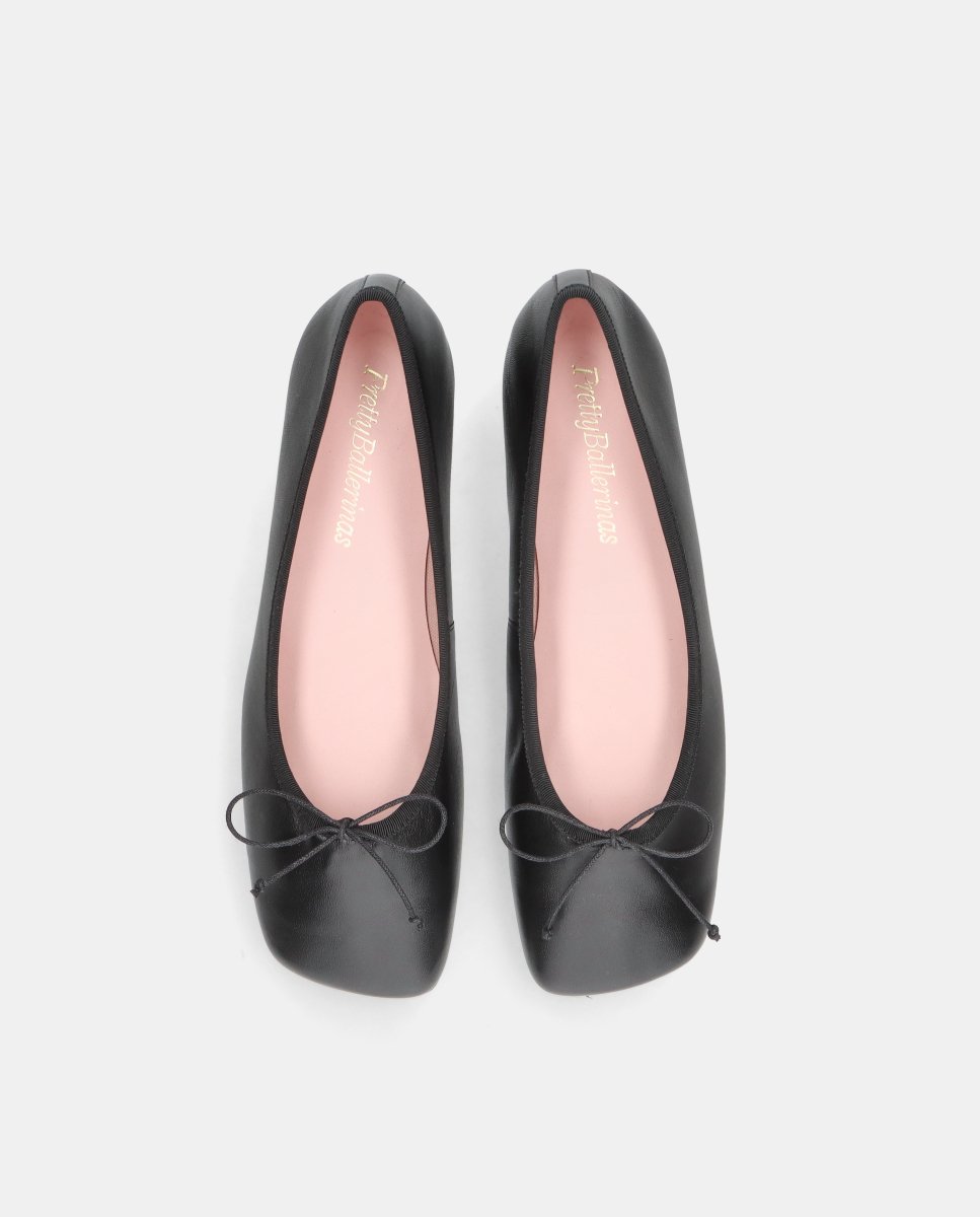 Bailarinas alessia de mujer en napa suave - Pretty Ballerinas - Negro Negro-2