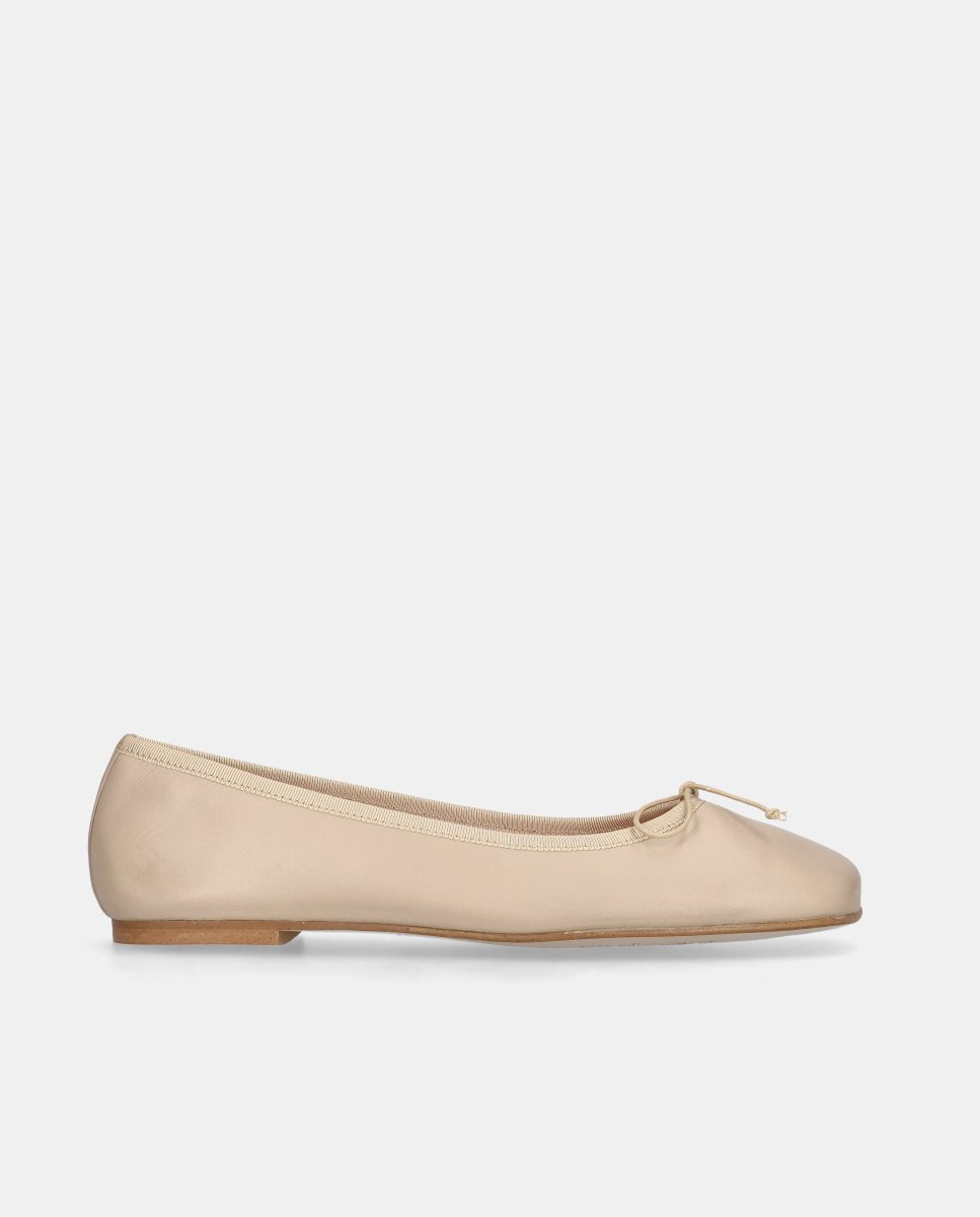 Bailarinas alessia de mujer en napa suave - Pretty Ballerinas - Beige Beige-1