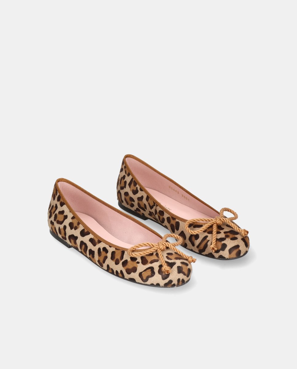 Bailarinas rosario de mujer en poni estampado leopardo - Pretty Ballerinas - Multicolor Multicolor-3
