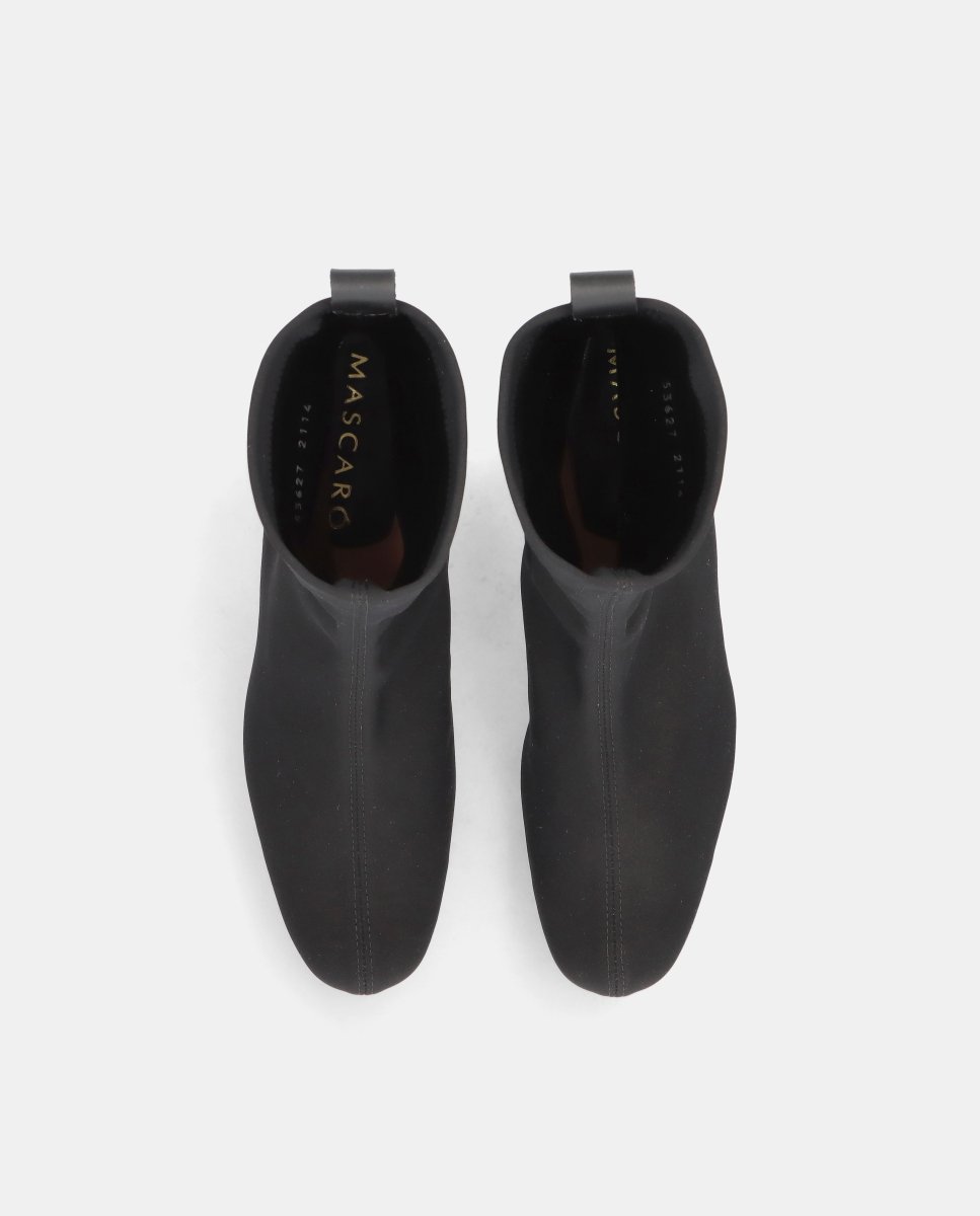 Imagen 3 de Botines milan de mujer en tela elástica - Mascaró - Negro Negro