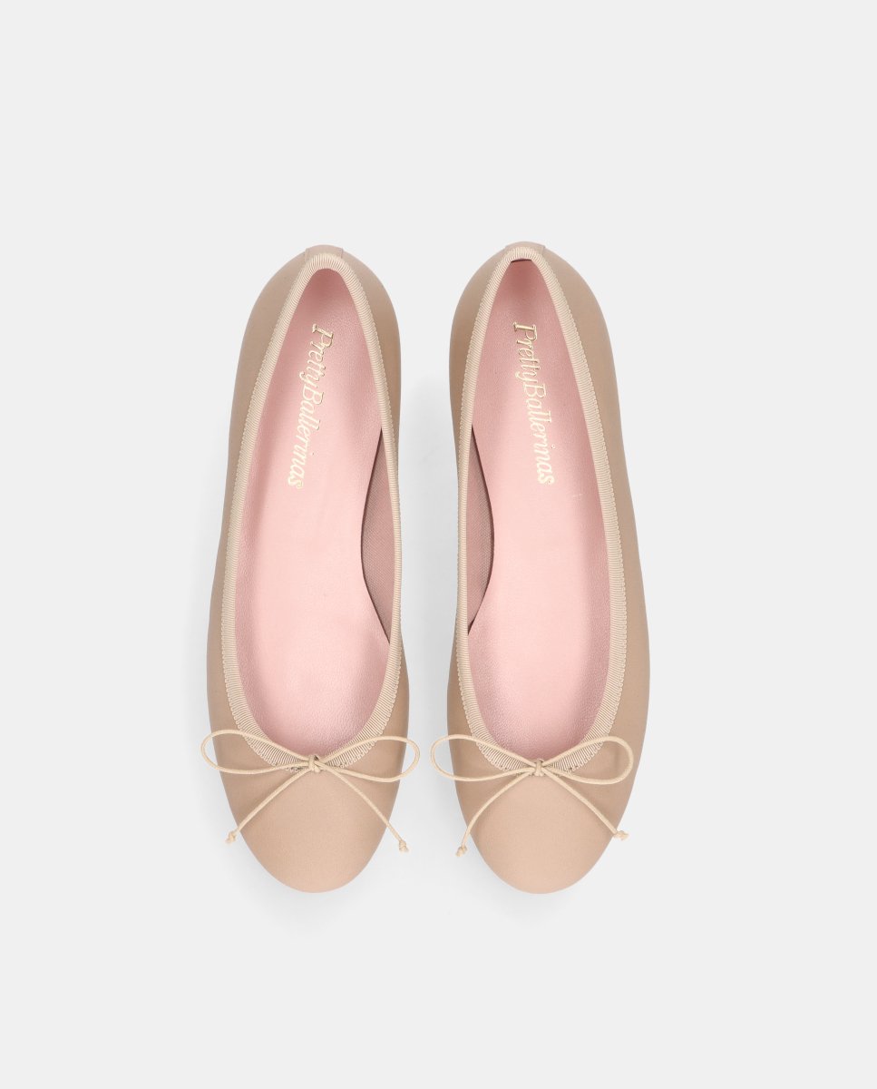 Imagen 2 de Bailarinas nicole de mujer en napa suave - Pretty Ballerinas - Beige Beige