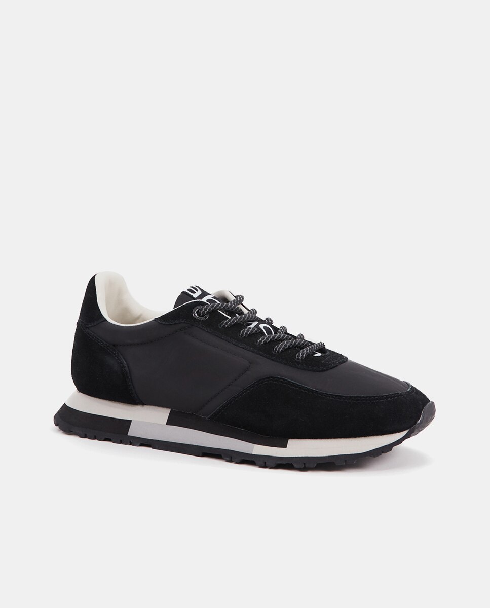 Zapatillas deportivas W6YZ Sarah-W para mujer en ante de leopardo gris Zapatillas deportivas W6YZ Sarah-W para mujer en ante de leopardo gris