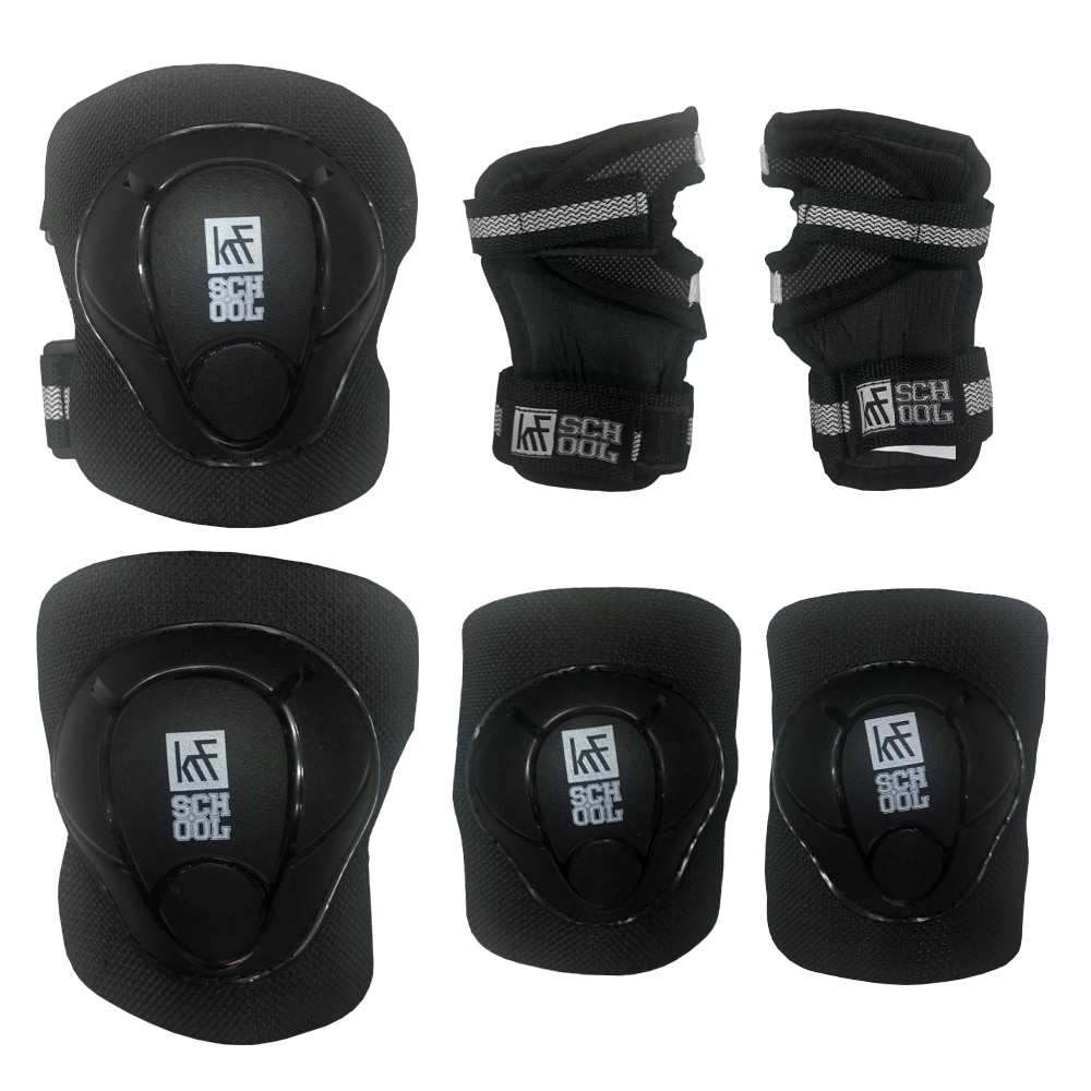 Imagen 0 de Set de protecciones KRF School Blanco