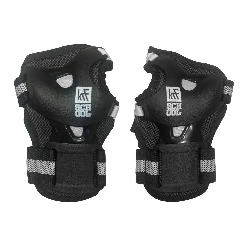 Set de protecciones KRF School - Blanco Blanco-4