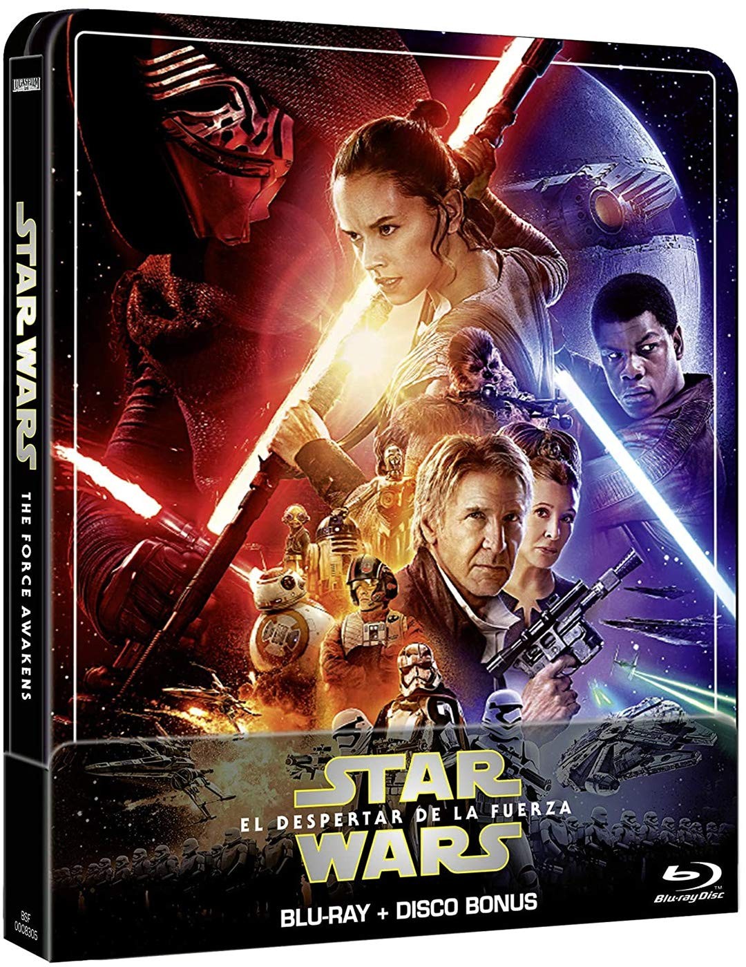 Star Wars: El despertar de la fuerza - Steelbook 2 discos