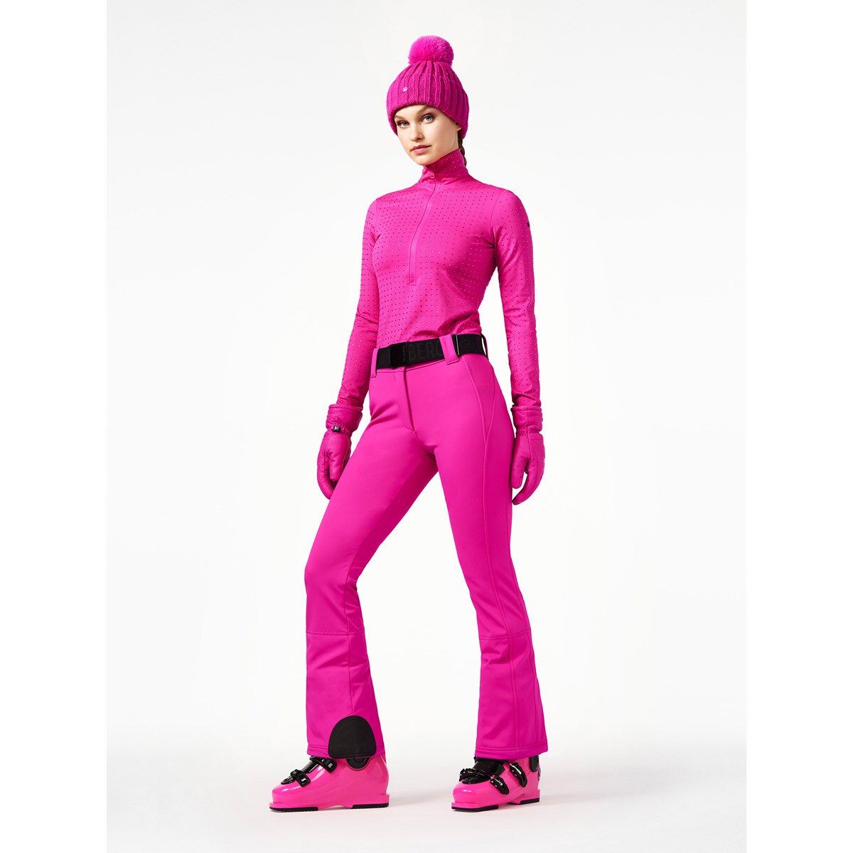 Pantalón de esquí de mujer Pippa Ski Goldbergh - Rosa Rosa-5