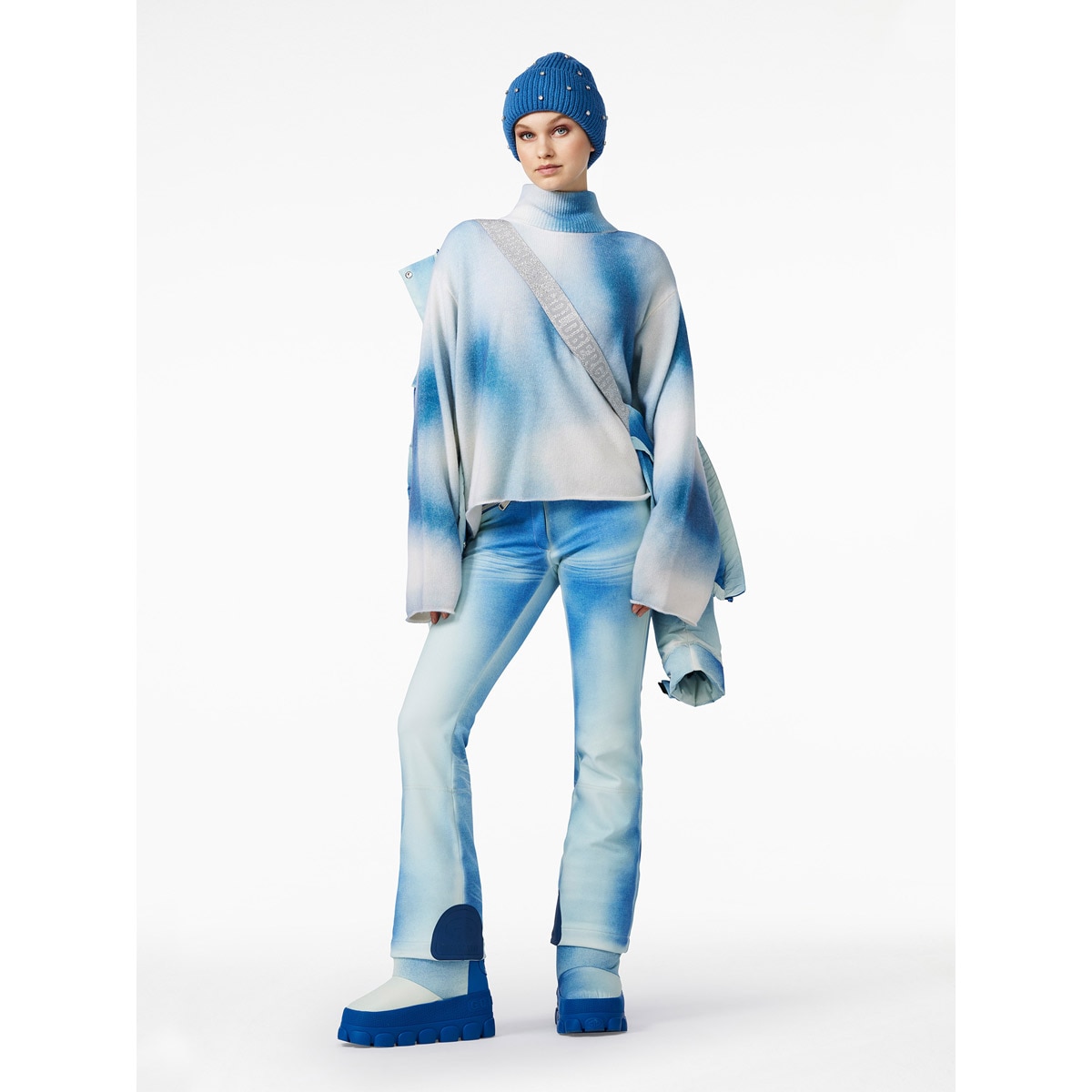 Pantalón de esquí de mujer Blanchi Ski Goldbergh - Azul Azul-5