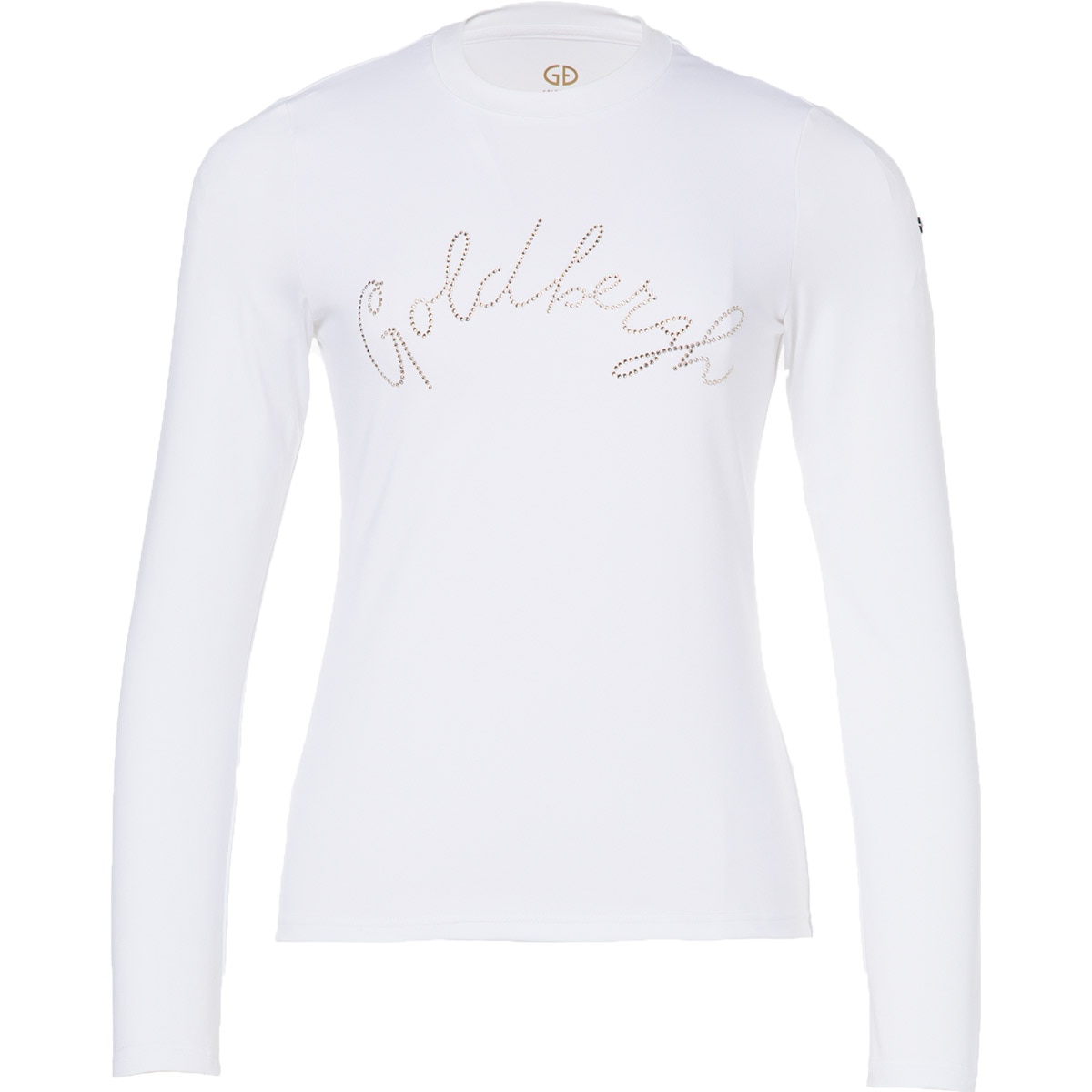 Goldbergh Camiseta de mujer Classic Long Sleeve Tee Blanco