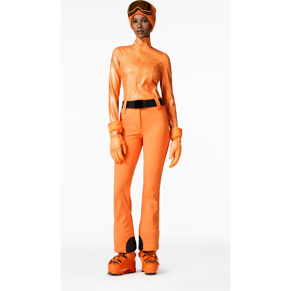 Imagen 5 de Pantalón de esquí de mujer Pippa Goldbergh - Naranja Naranja