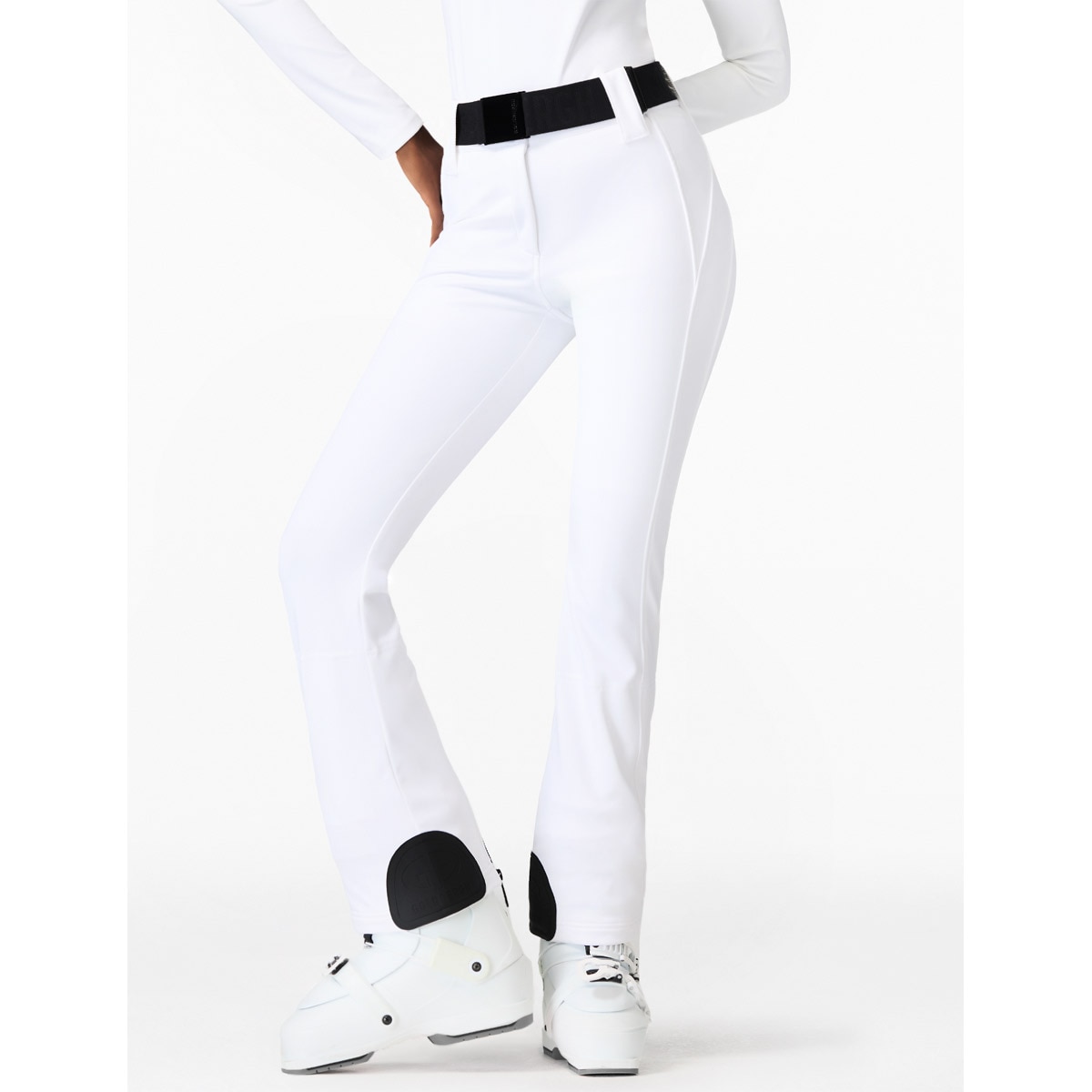 Imagen 3 de Pantalón de esquí de mujer Pippa Goldbergh - Blanco Blanco