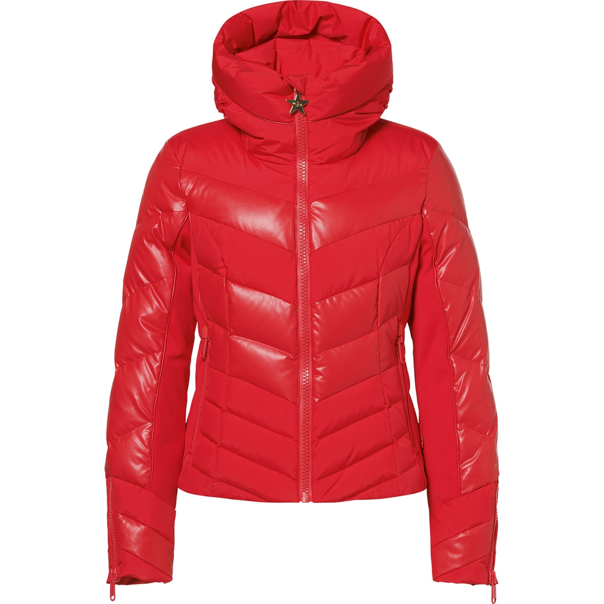 Imagen 0 de Chaqueta de esquí de mujer Abisso Goldbergh Rojo