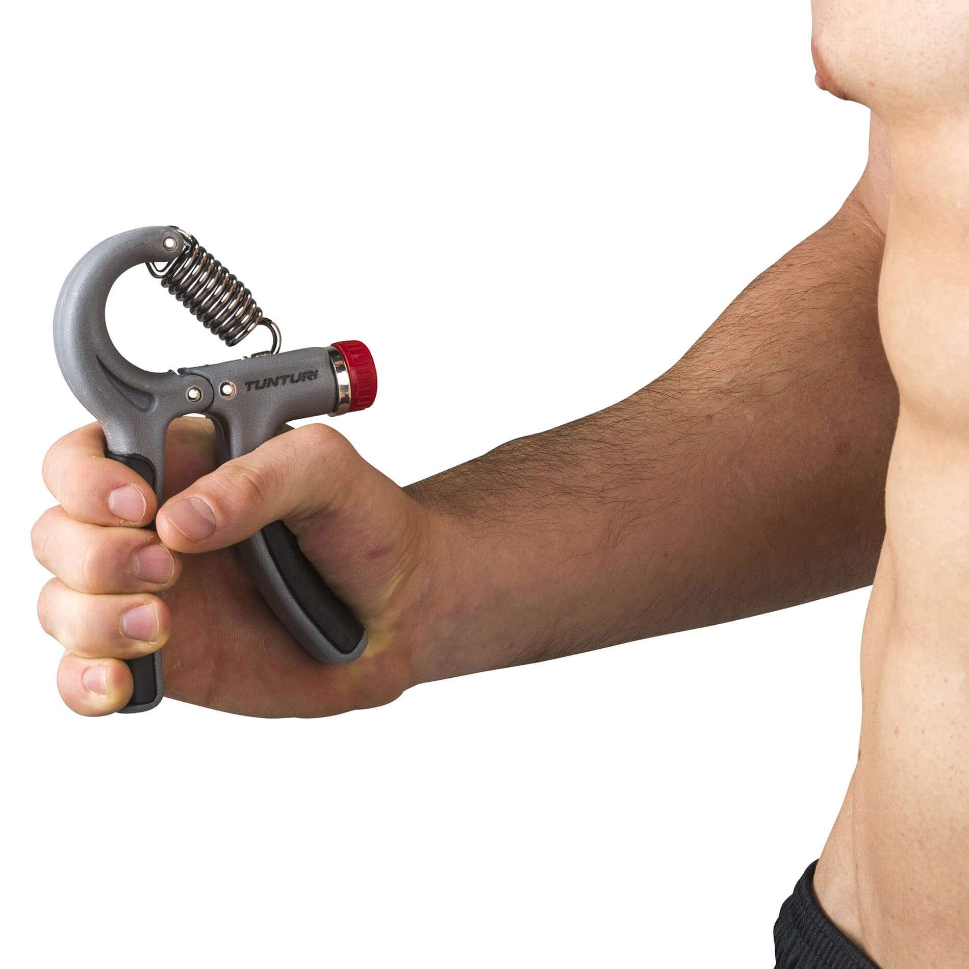 Handgrip ajustable de 10 a 40 kg Tunturi - Gris Gris-2