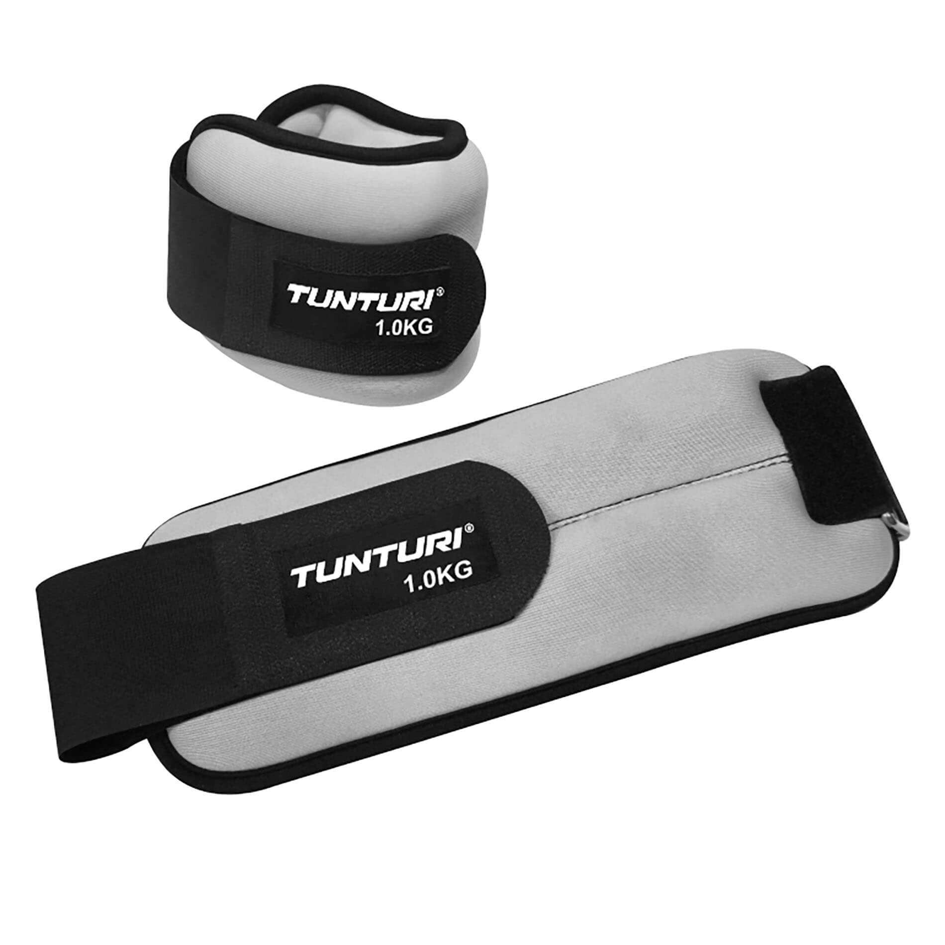 Imagen 0 de Pack de 2 pesas variables para tobillos y muñecas Tunturi Gris