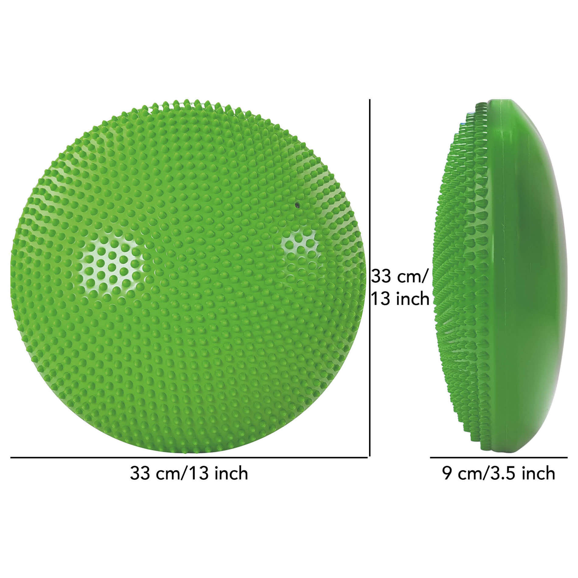 Cojín de equilibrio Tunturi - Verde Verde-6
