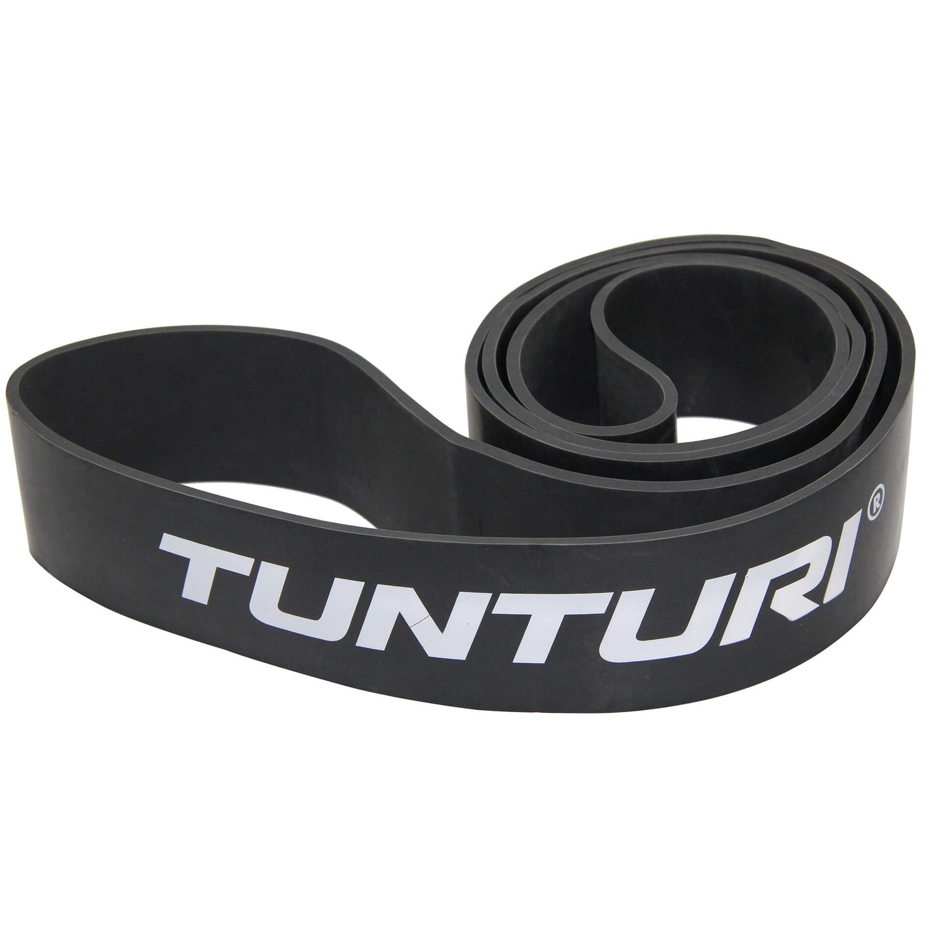 Banda elástica de resistencia Power Band Tunturi - Negro Negro-1