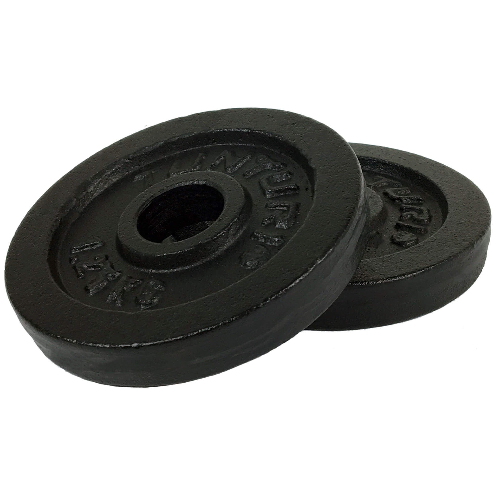 Imagen 0 de Pack de 2 discos de hierro para barras de 30 mm Tunturi Negro