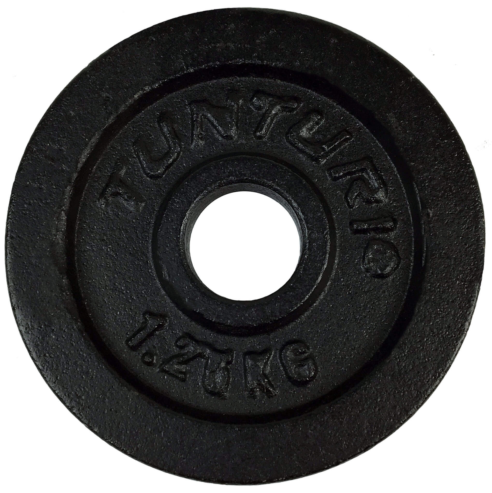 Pack de 2 discos de hierro para barras de 30 mm Tunturi - Negro Negro-2