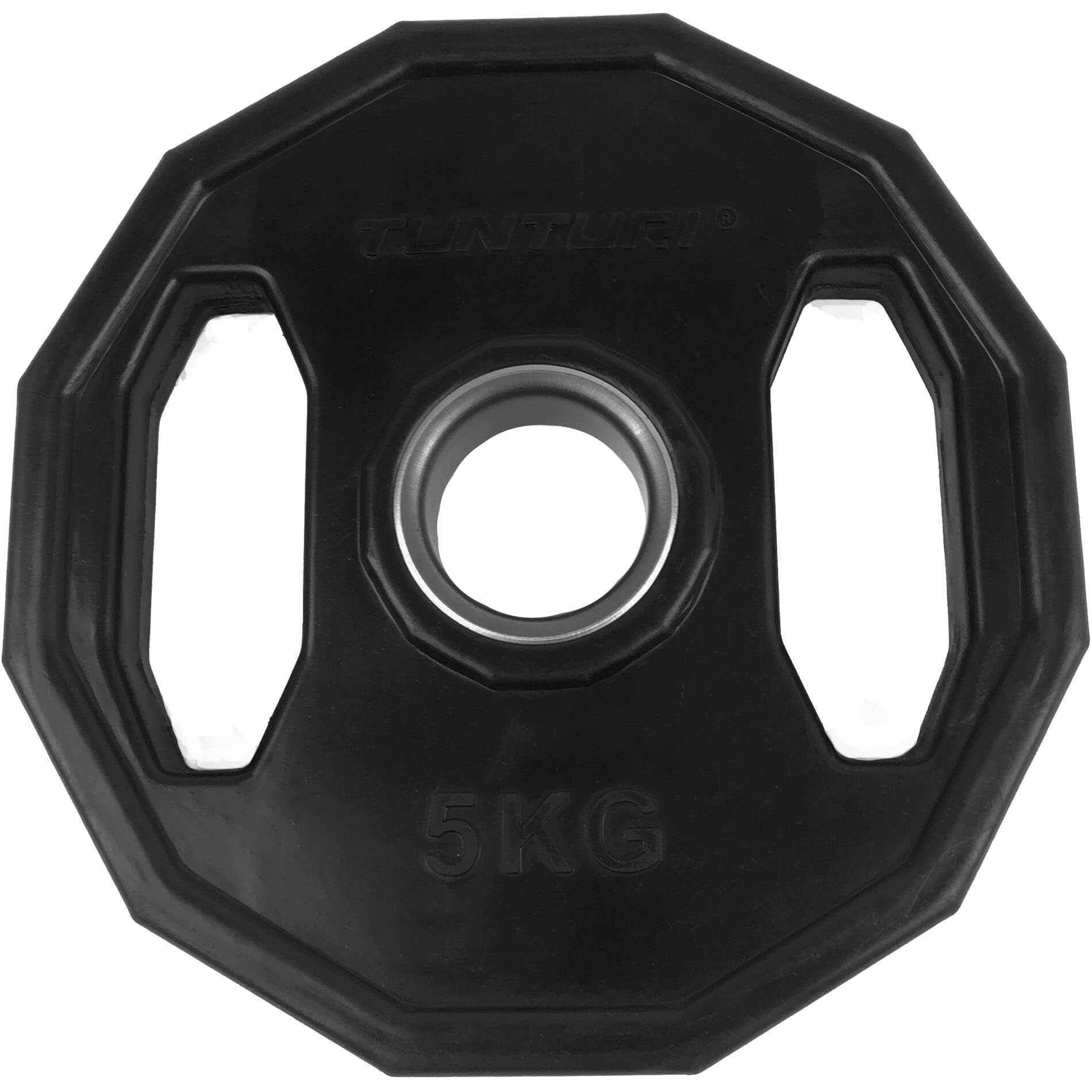 Imagen 0 de Disco olímpico de goma para barras de 50 mm Tunturi Negro