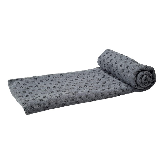 Imagen 0 de Toalla de yoga 180-63 gris con bolsa transporte Tunturi