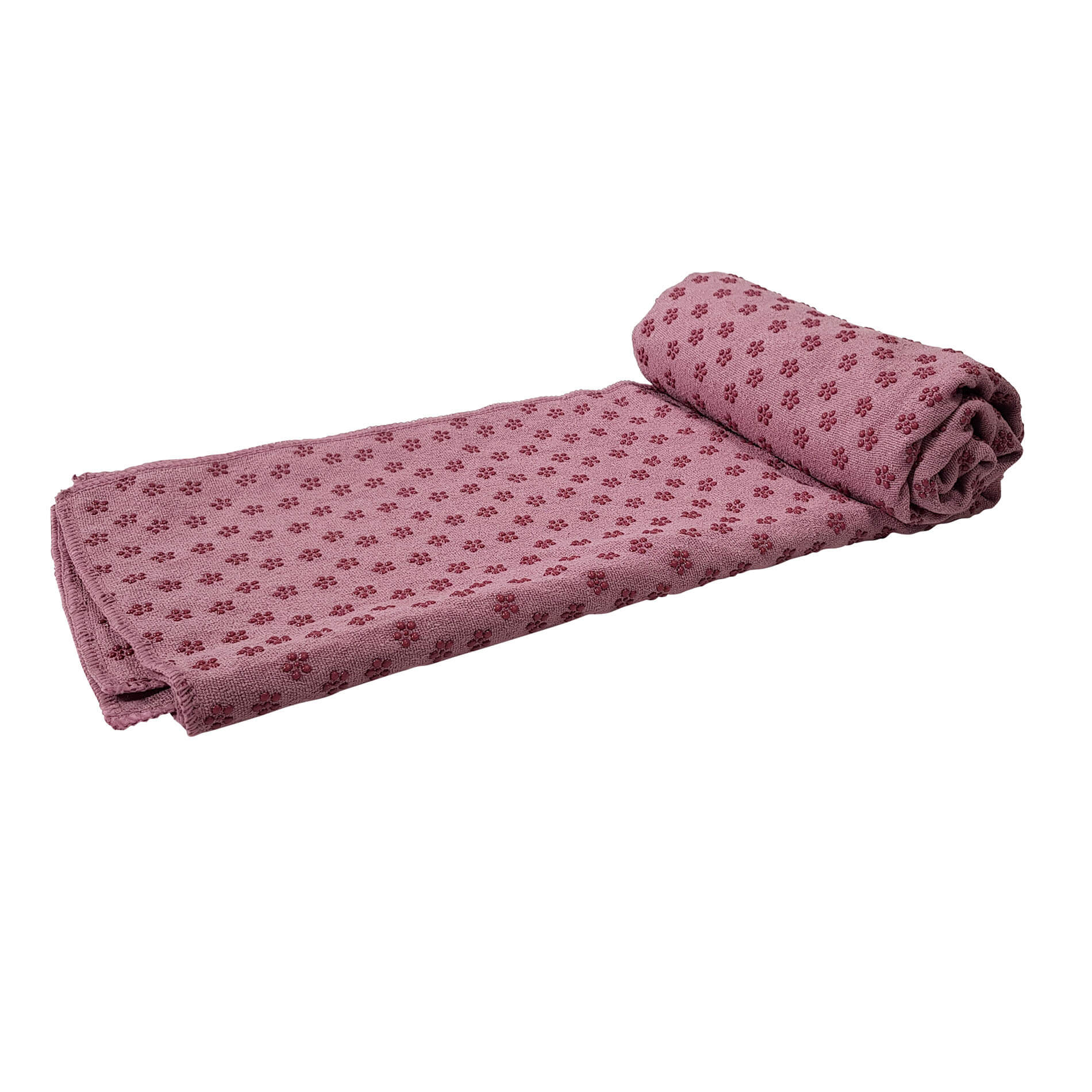 Toalla de yoga con bolsa transporte Tunturi - Rosa Rosa-1