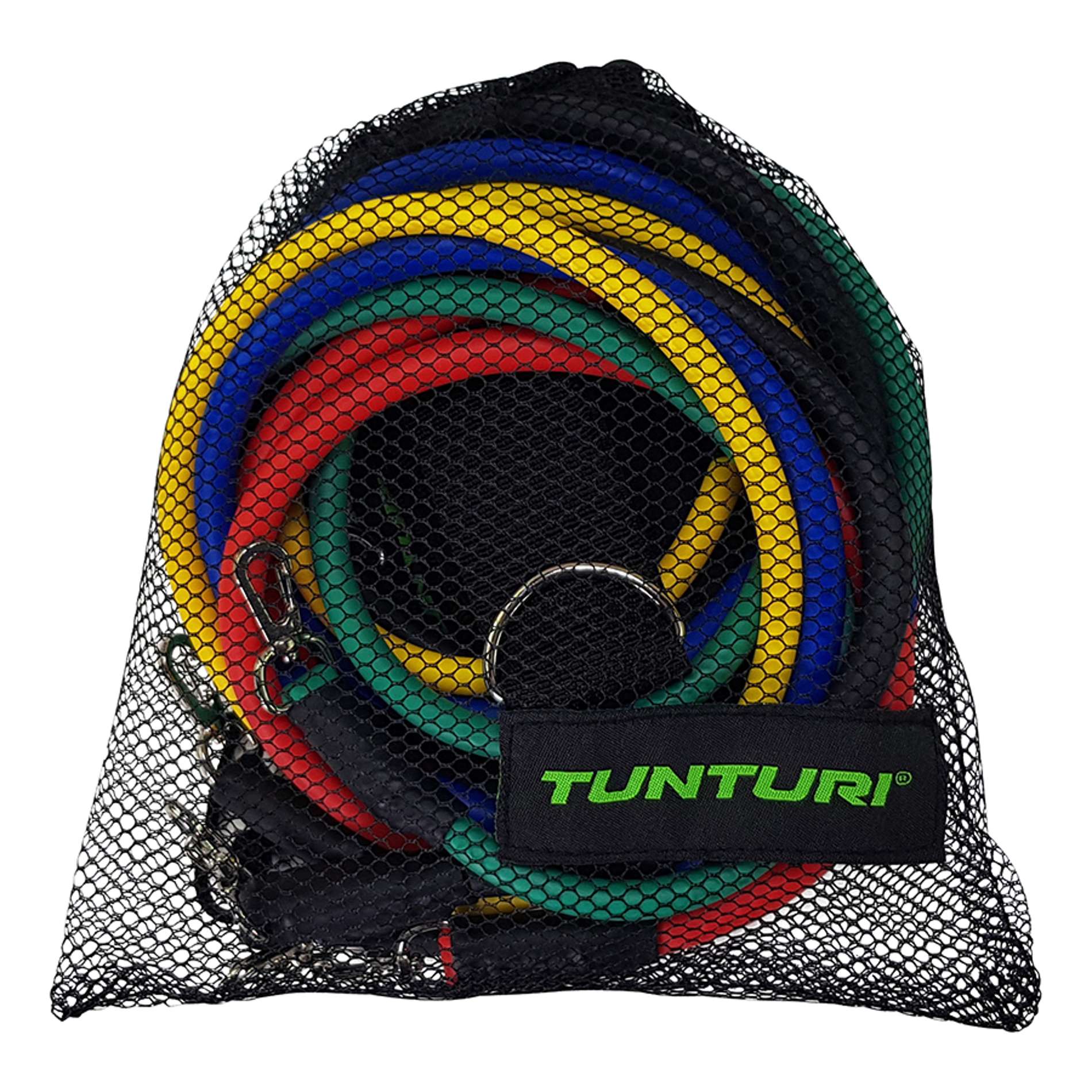 Set de tubos de resistencia multifución Tunturi - Multicolor Multicolor-4