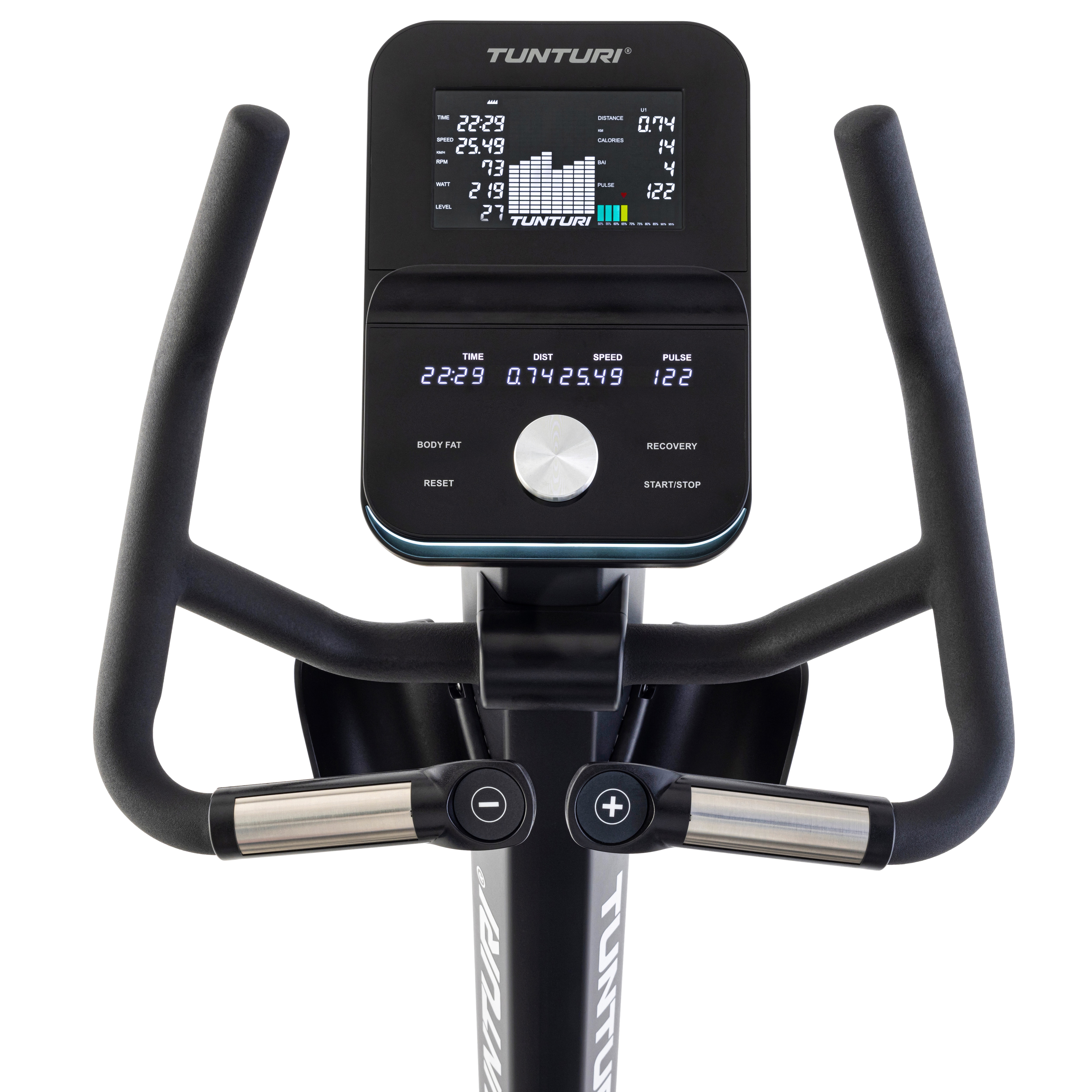 Bicicleta estática UB30 Tunturi Platinum Preto-3