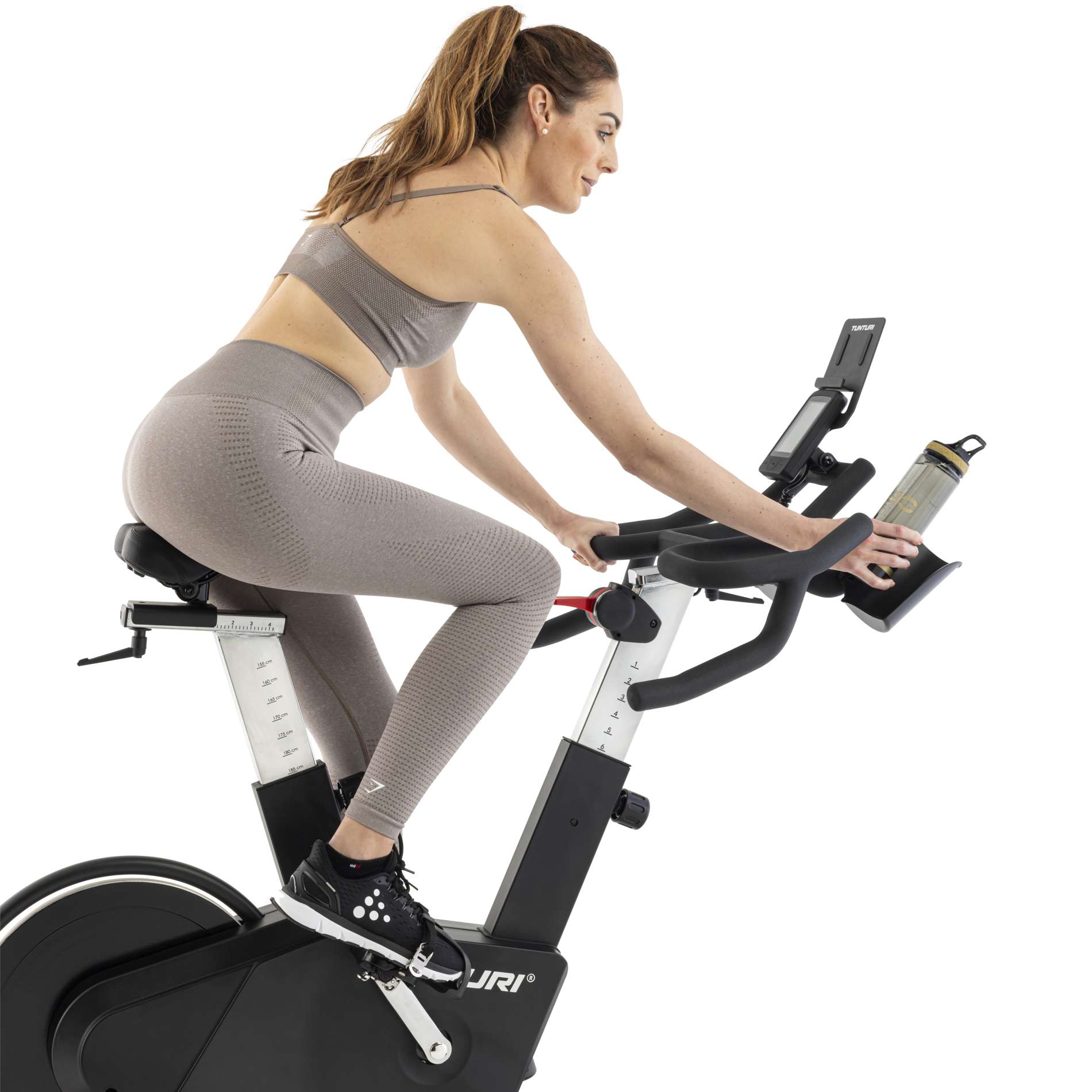 Bicicleta indoor SB10 Sprinter Tunturi Platinum Preto-2