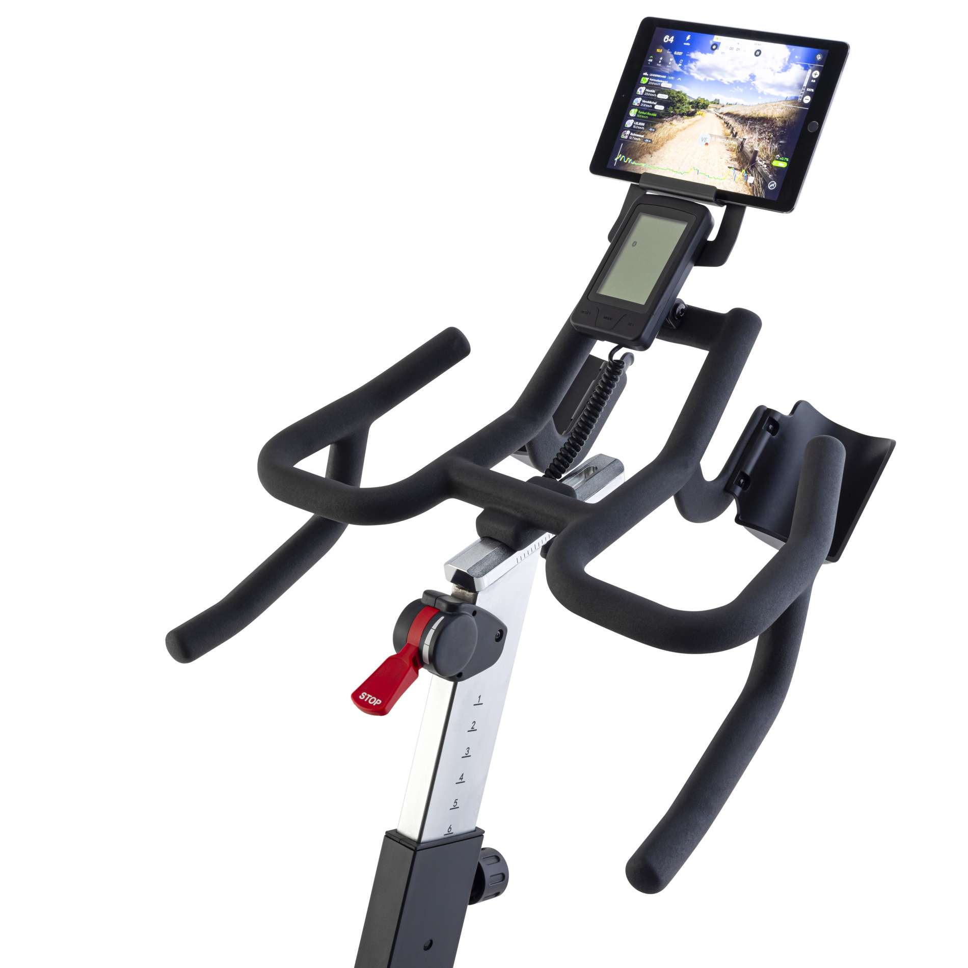 Bicicleta indoor SB10 Sprinter Tunturi Platinum Preto-6